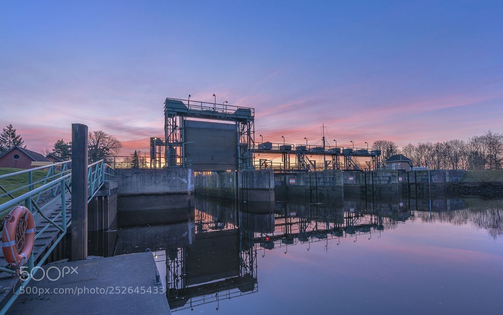 Sony a7R II sample photo. Ritterhuder hamme-schleuse photography