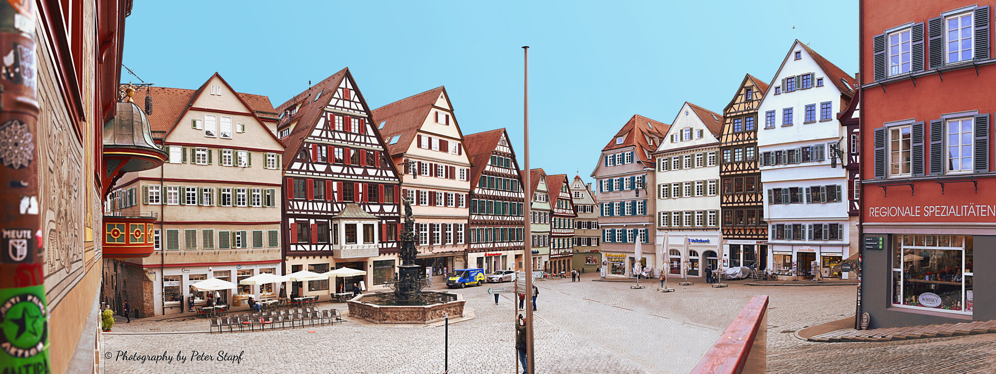 Tamron SP 24-70mm F2.8 Di VC USD sample photo. Marktplatz tübingen photography