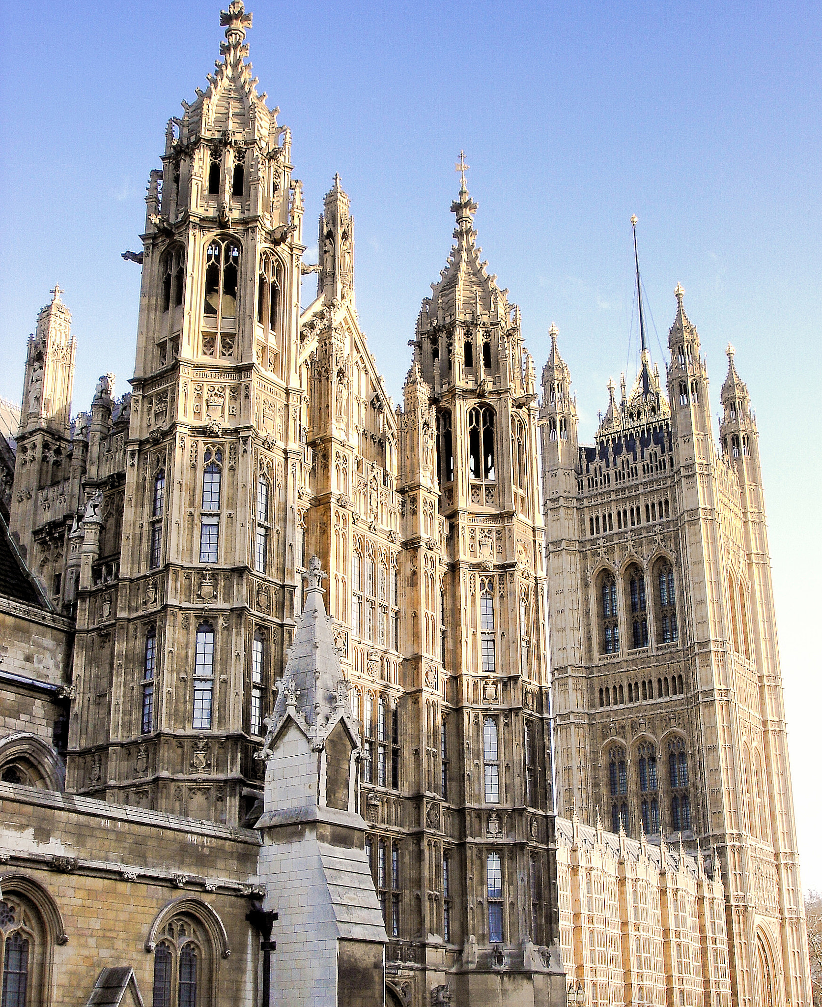 Sony DSC-W1 sample photo. Houses of parliament photography