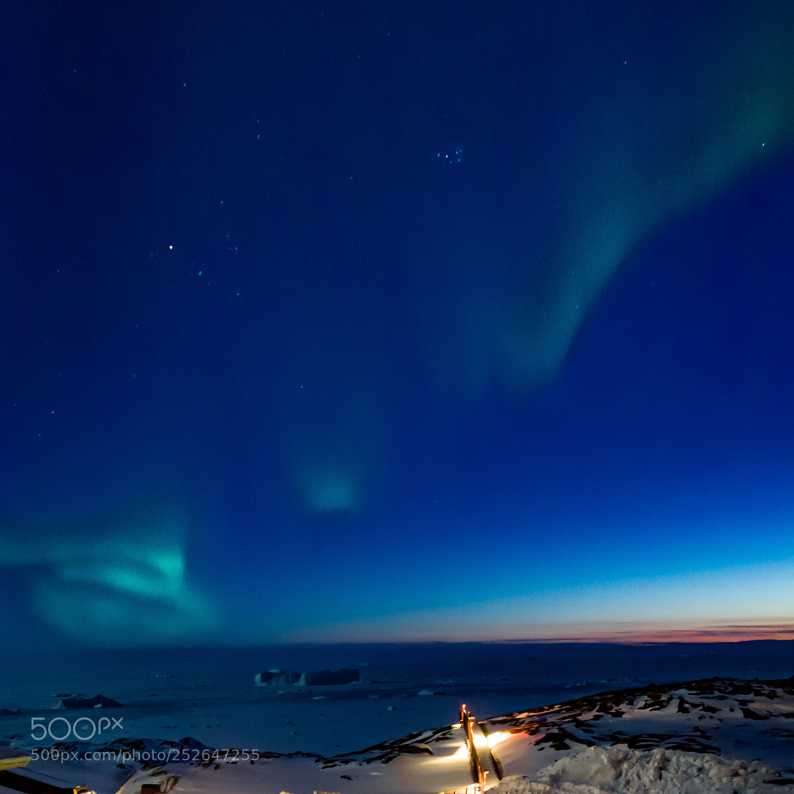 Nikon D300 sample photo. Aurora borealis photography