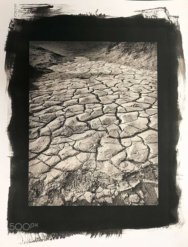 Apple iPhone 7 Plus sample photo. Mudcracks, death valley photography