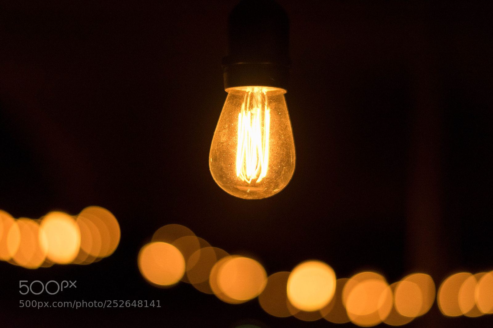 Nikon D3400 sample photo. Lights and bokeh photography