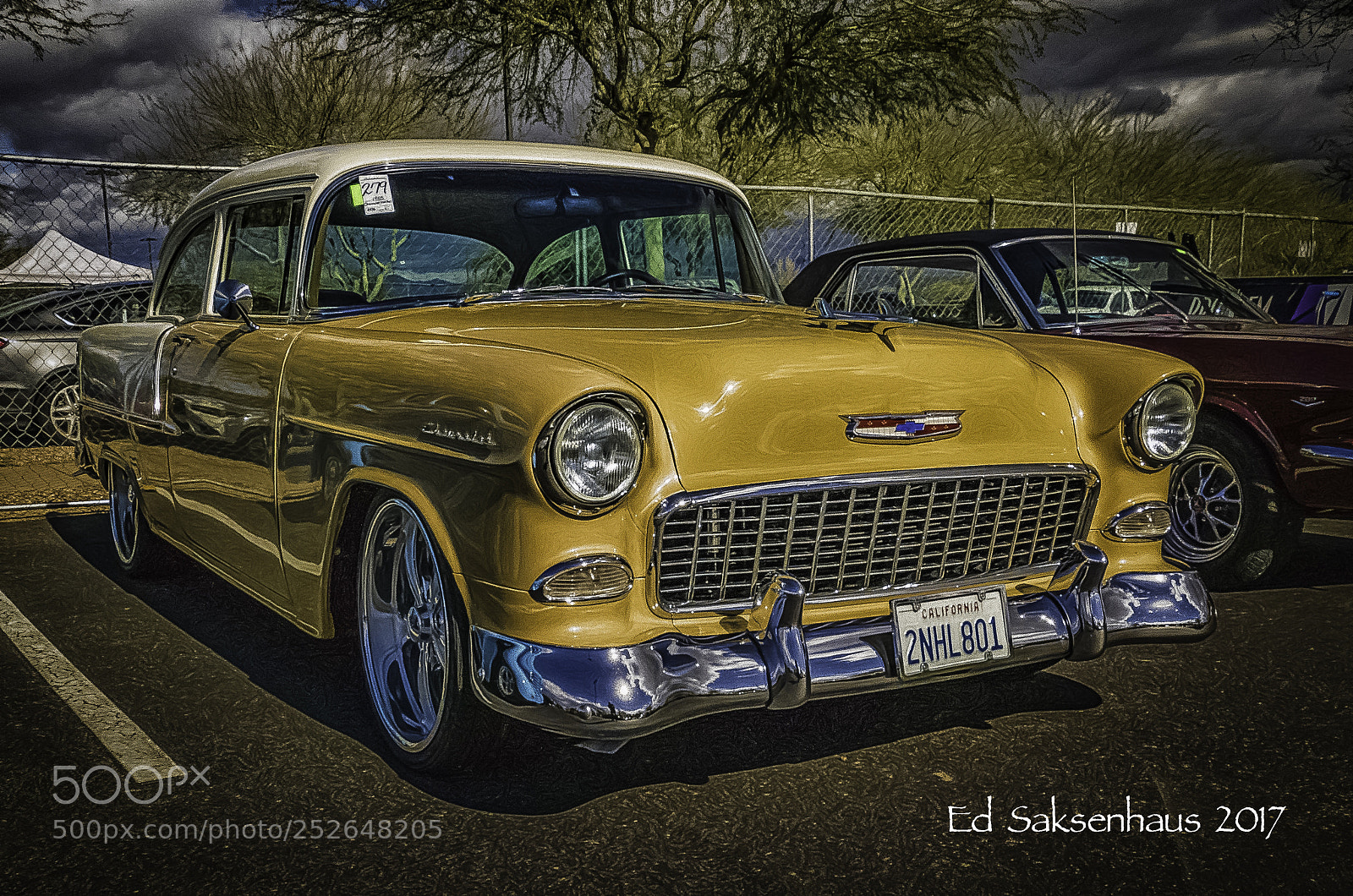 Panasonic Lumix DMC-FZ1000 sample photo. 1955 orange chevy photography