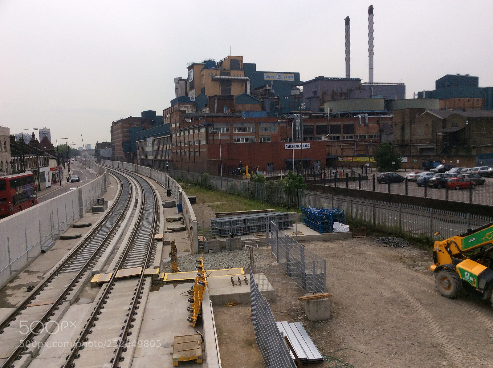 Apple iPad mini 2 sample photo. Crossrail (elizabeth line) construction photography