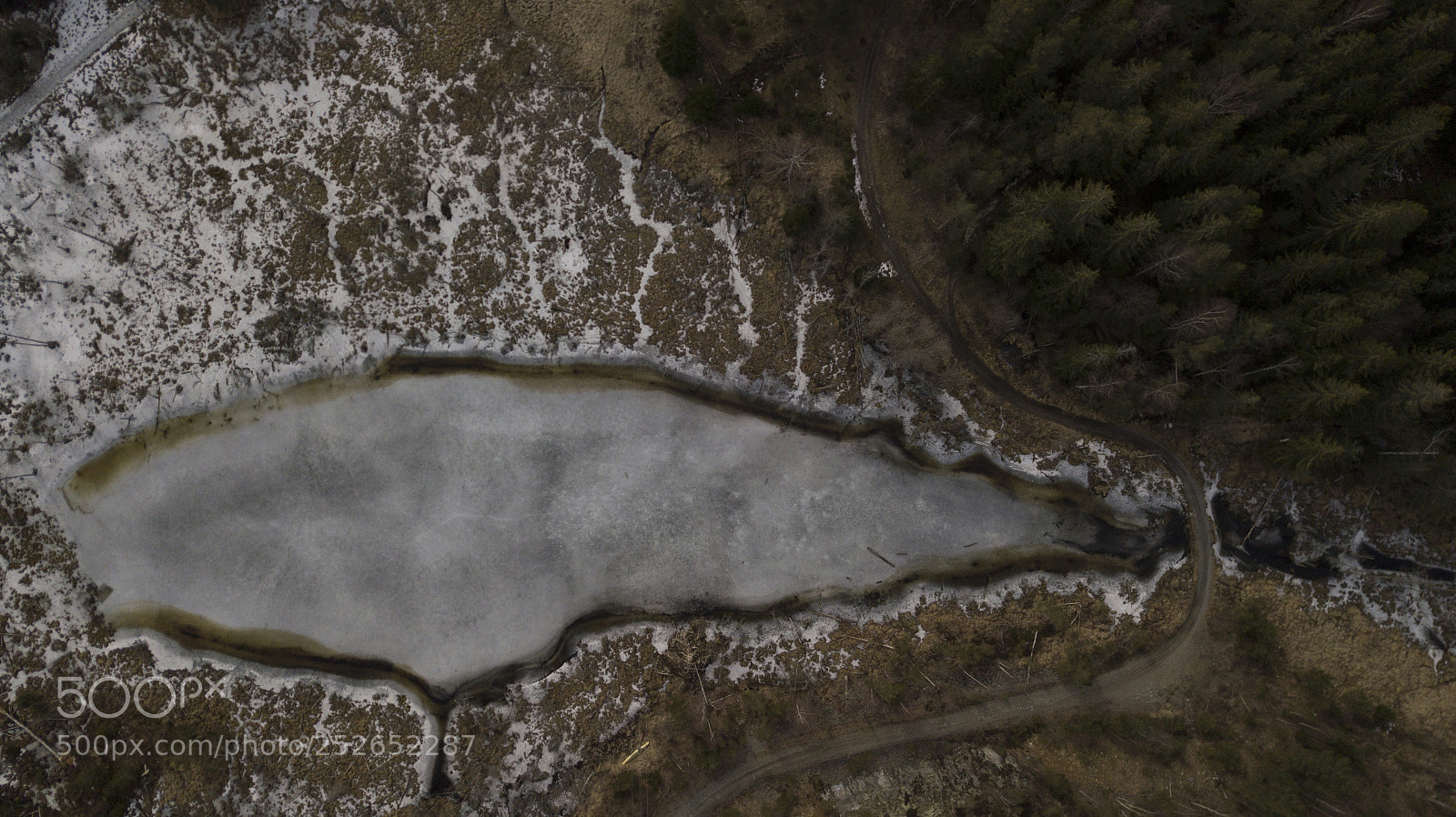 DJI FC220 sample photo. The lake photography