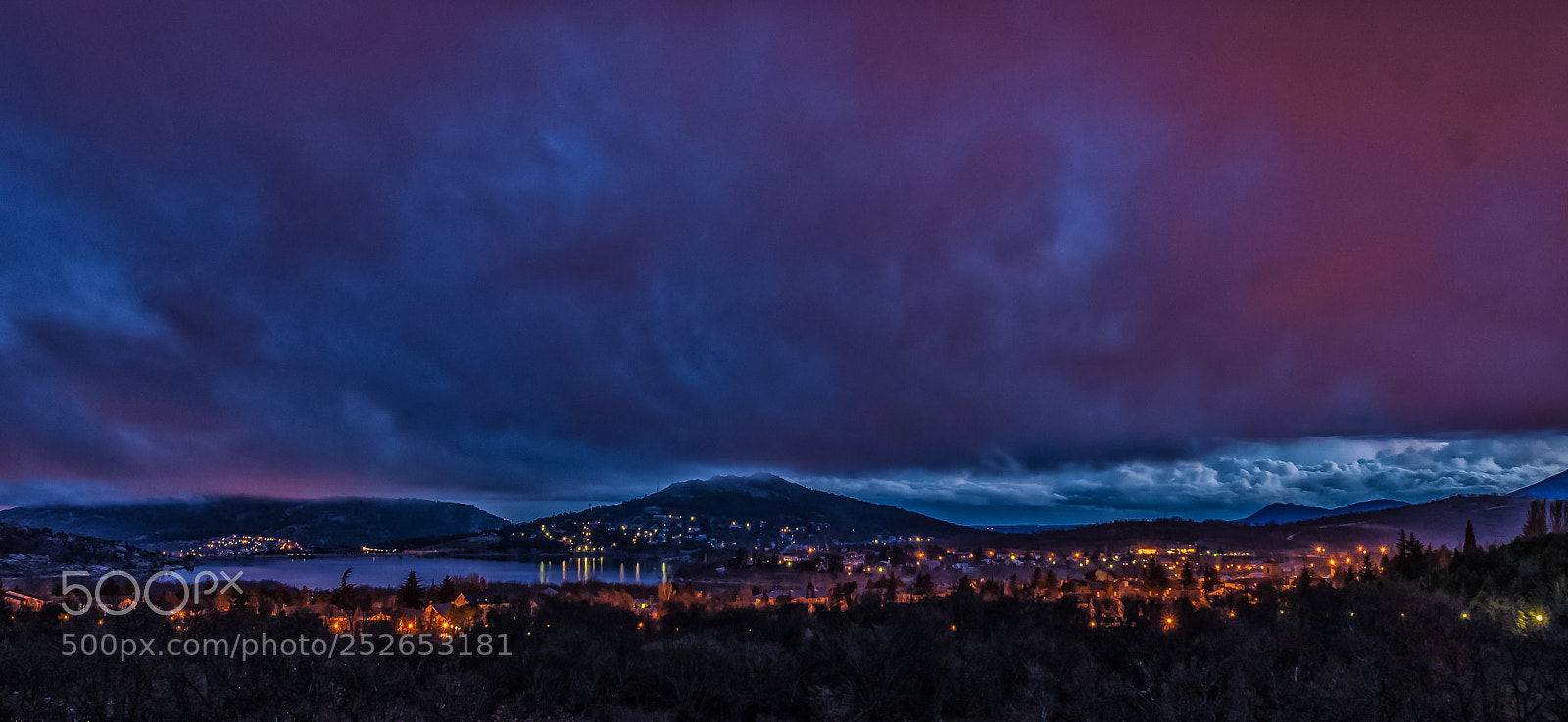 Sony SLT-A57 sample photo. Navacerrada nocturna photography