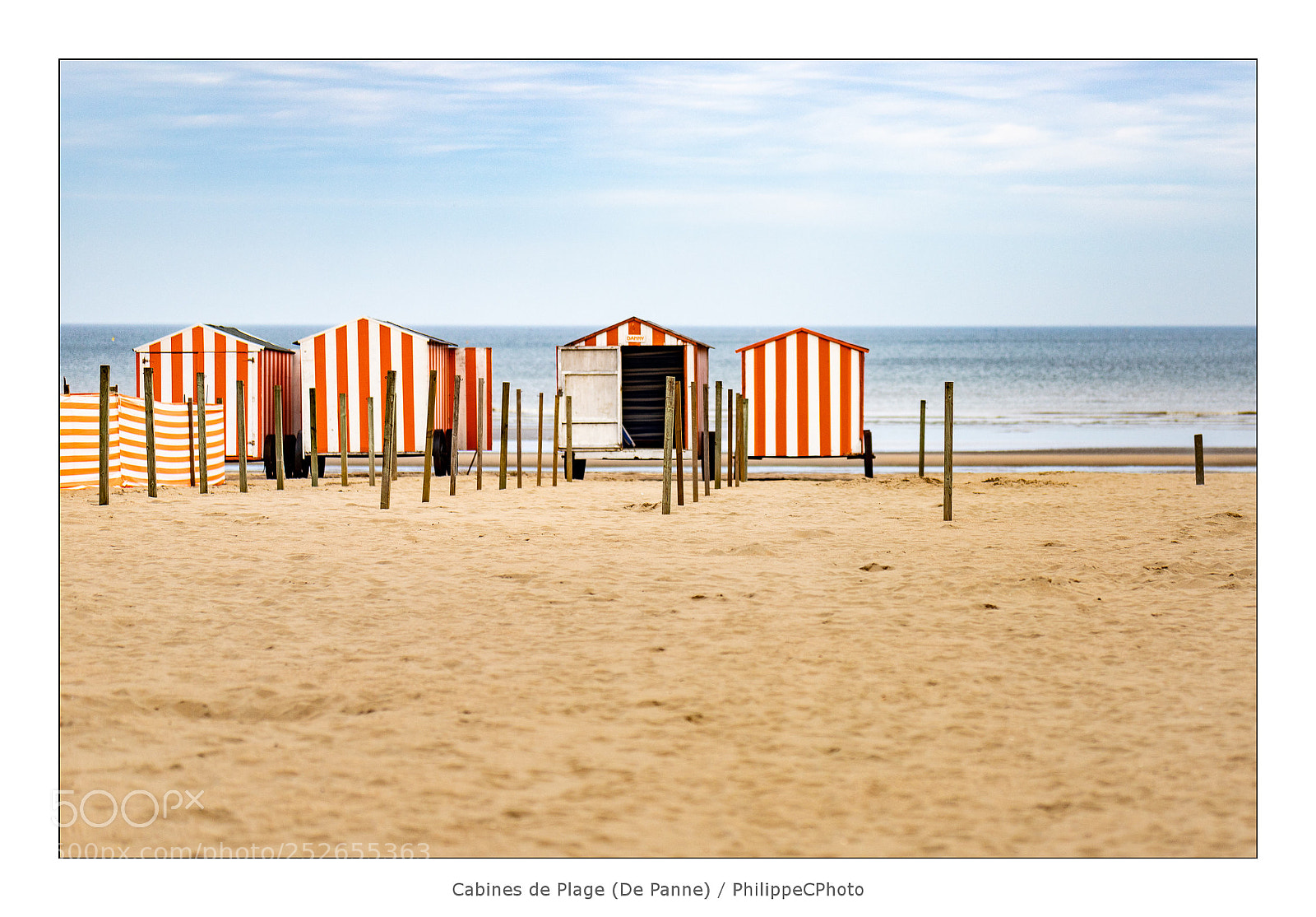 Canon EOS 6D Mark II sample photo. Cabines de plage de photography