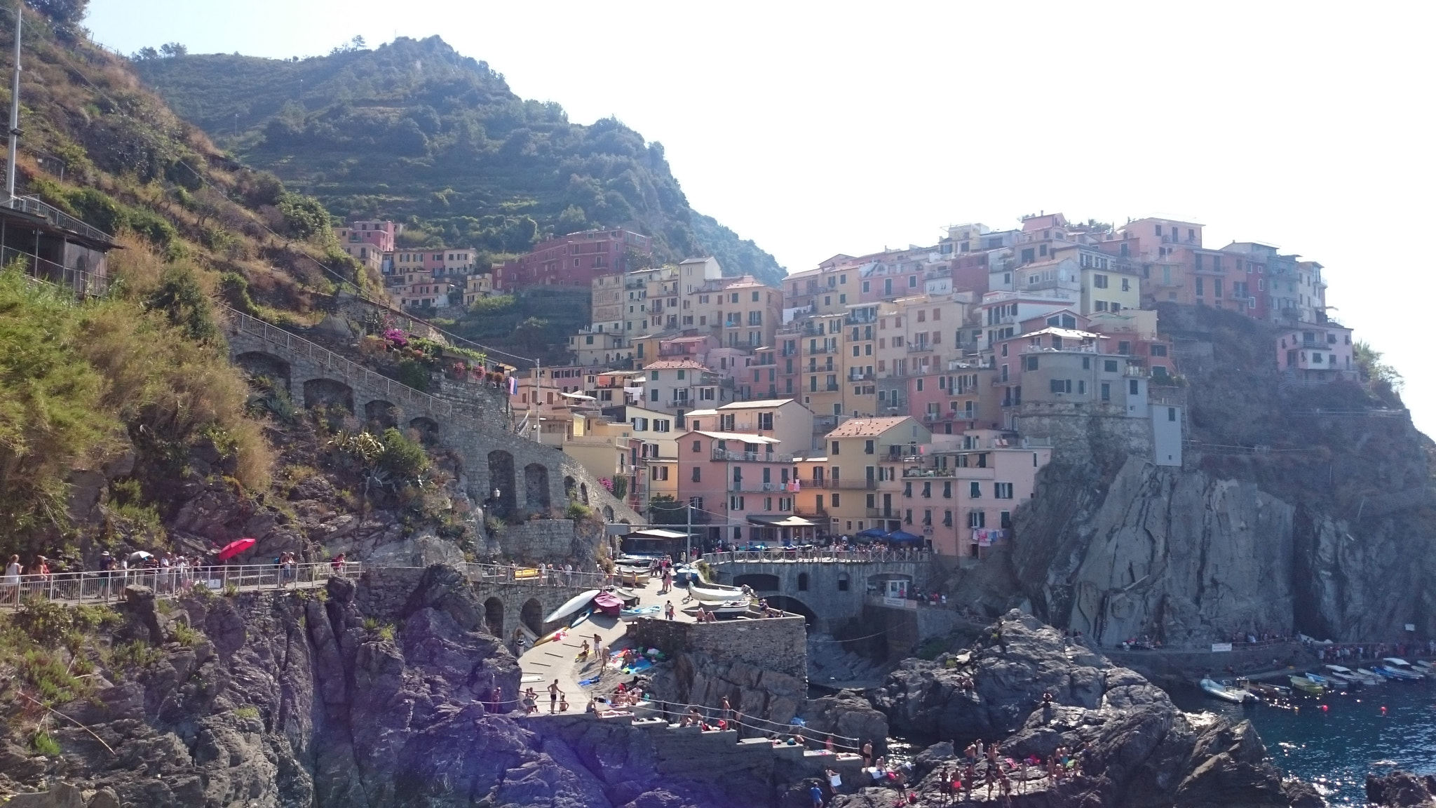 Sony Xperia Z1 Compact sample photo. Manarola photography