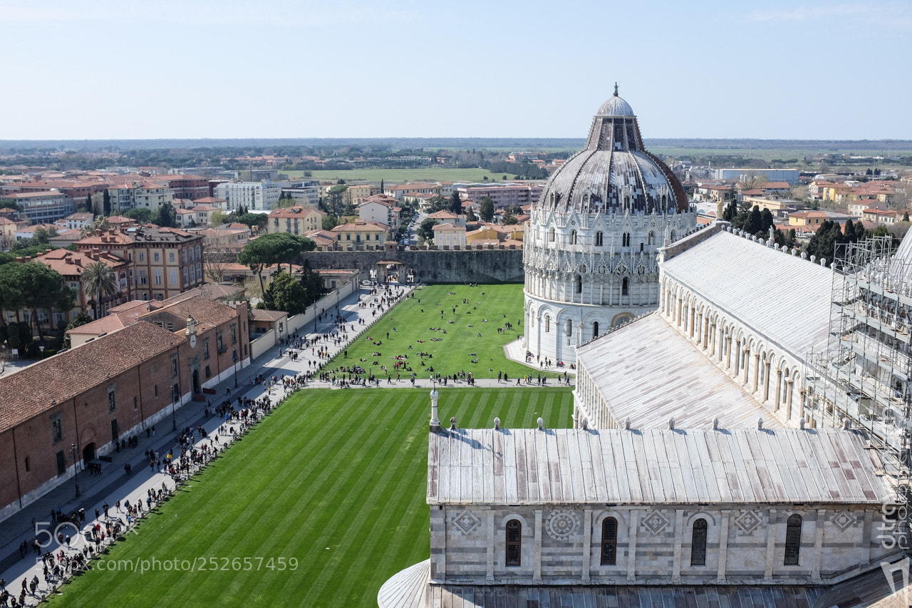 Fujifilm X100S sample photo. Pisa view photography