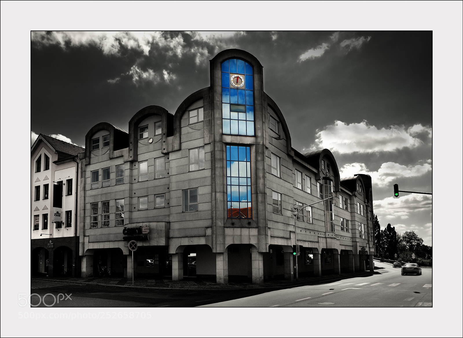 Fujifilm X-T2 sample photo. Bank1926 arch. functionalist frantisek photography