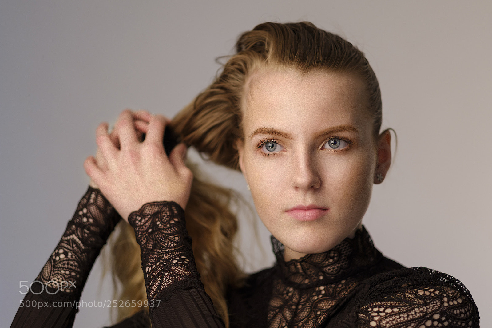 Fujifilm X-T2 sample photo. Teen fixing her hair photography