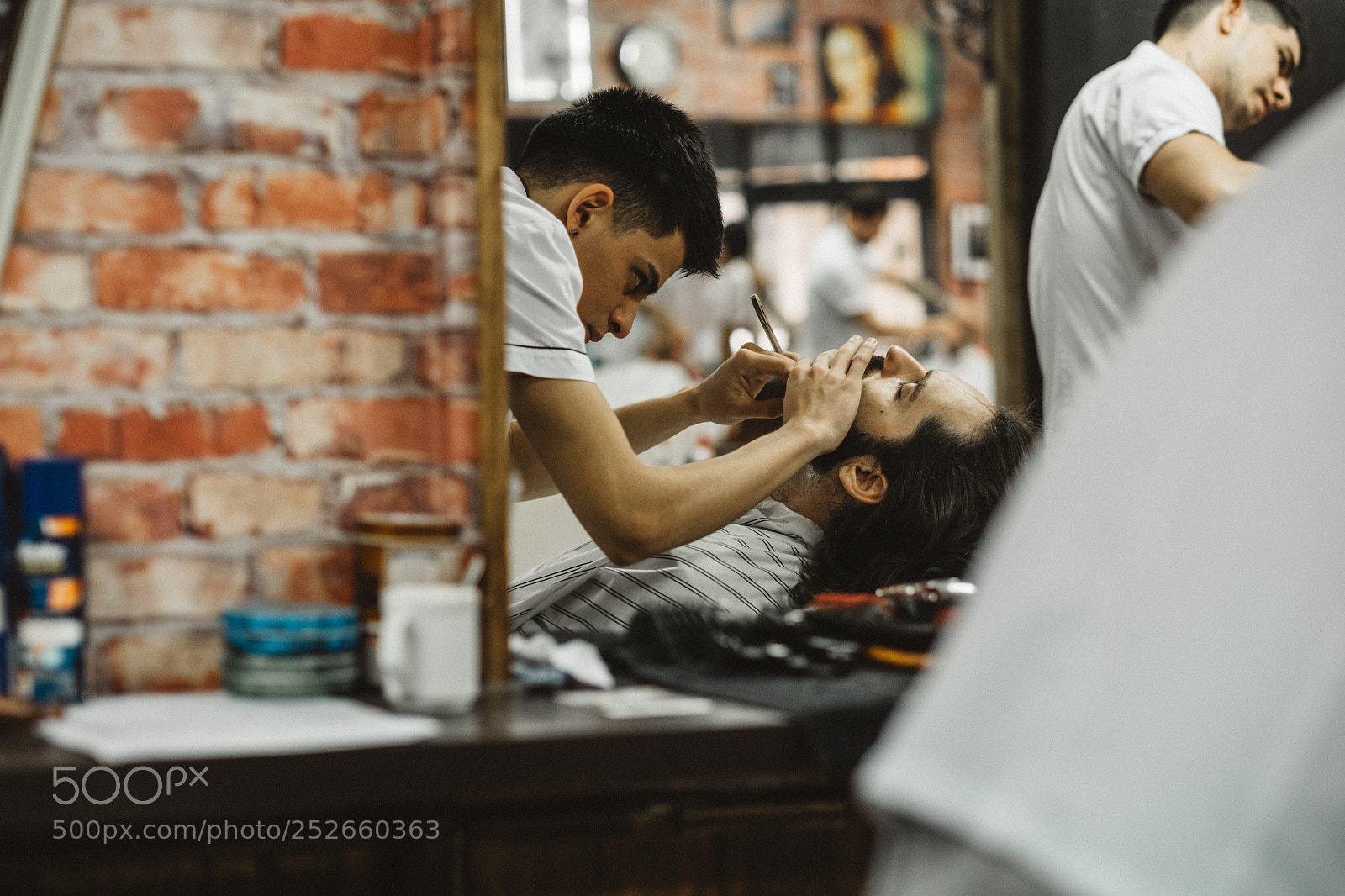 Fujifilm X-E2S sample photo. Barber photography