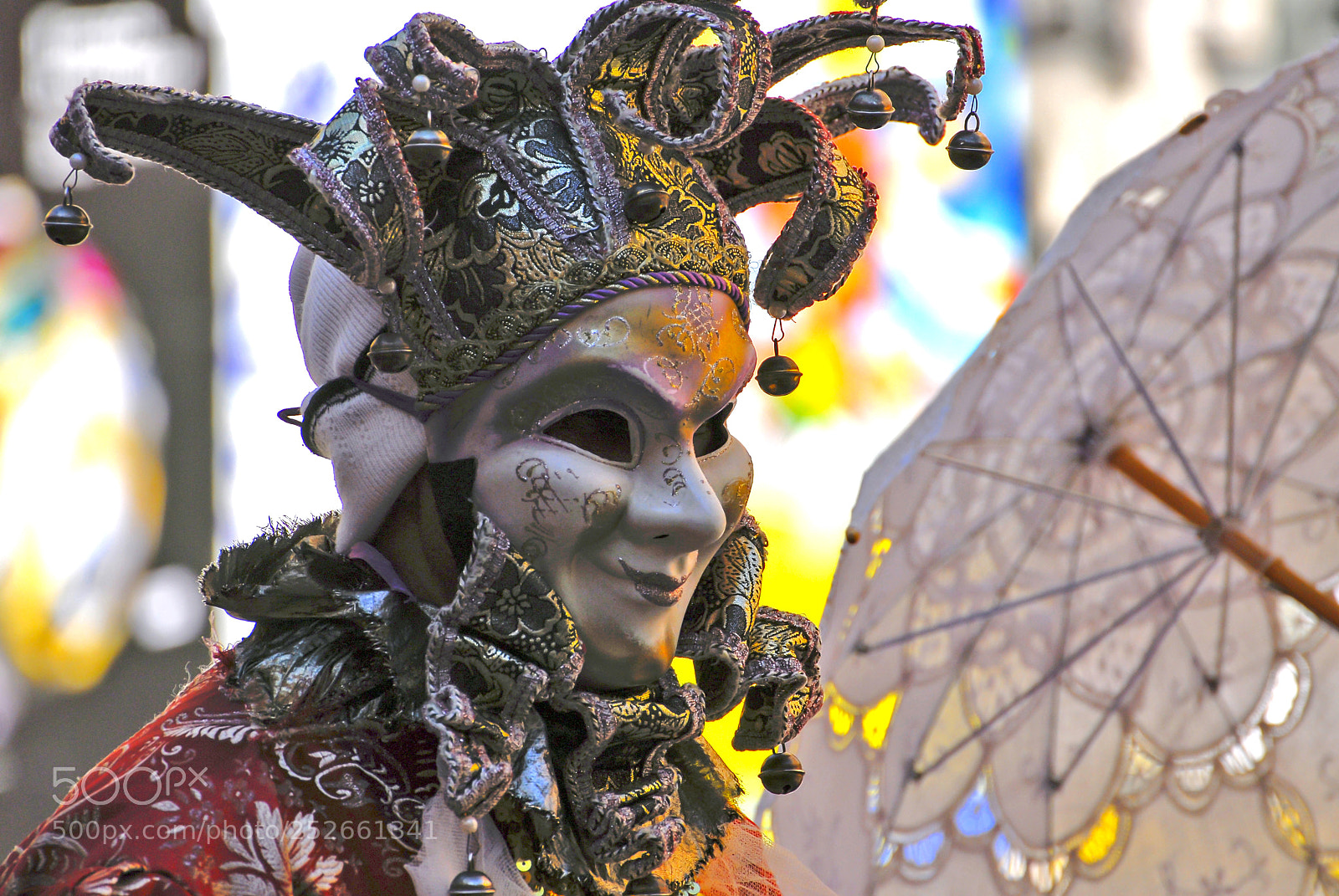 Nikon D200 sample photo. Venetian mask photography