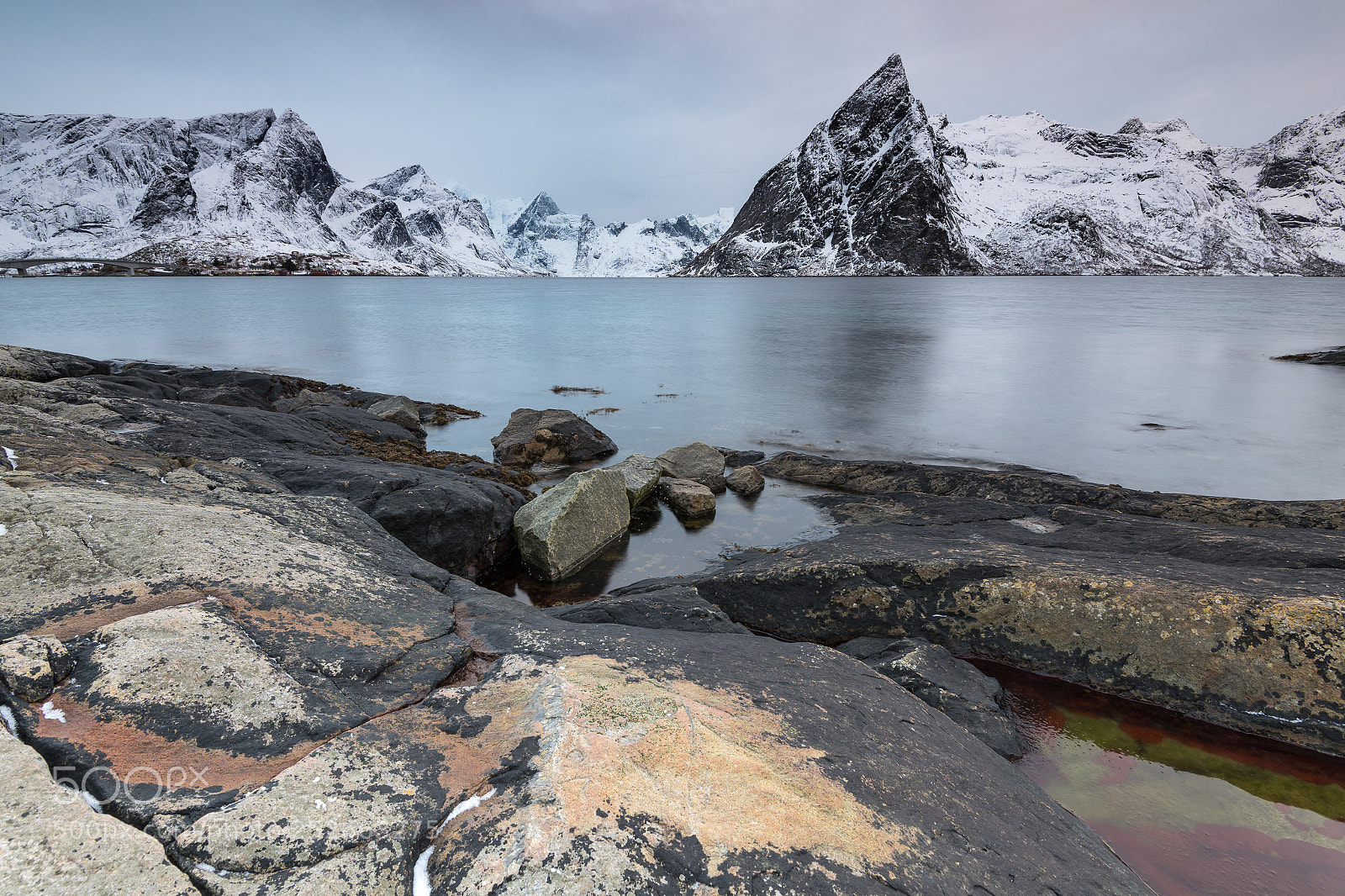 Nikon D850 sample photo. Reinefjord colours photography