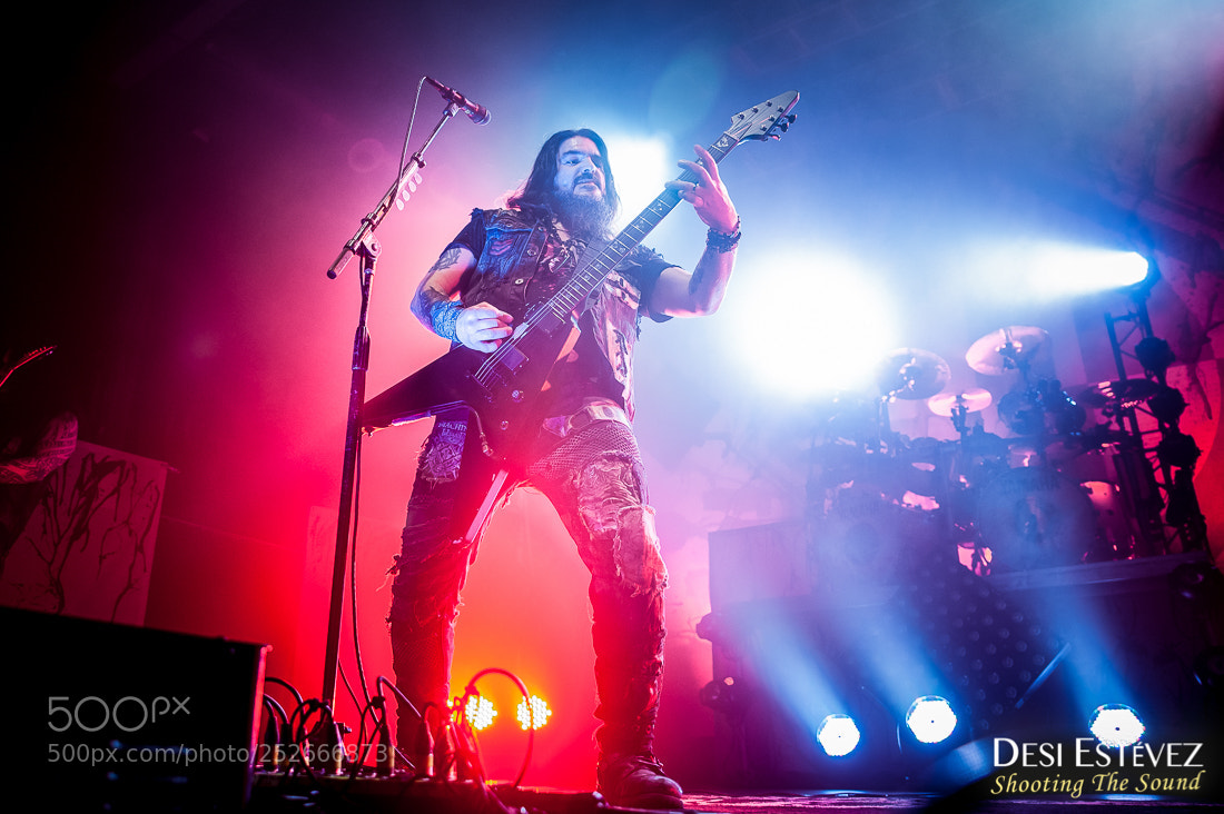 Nikon D700 sample photo. Machine head photography