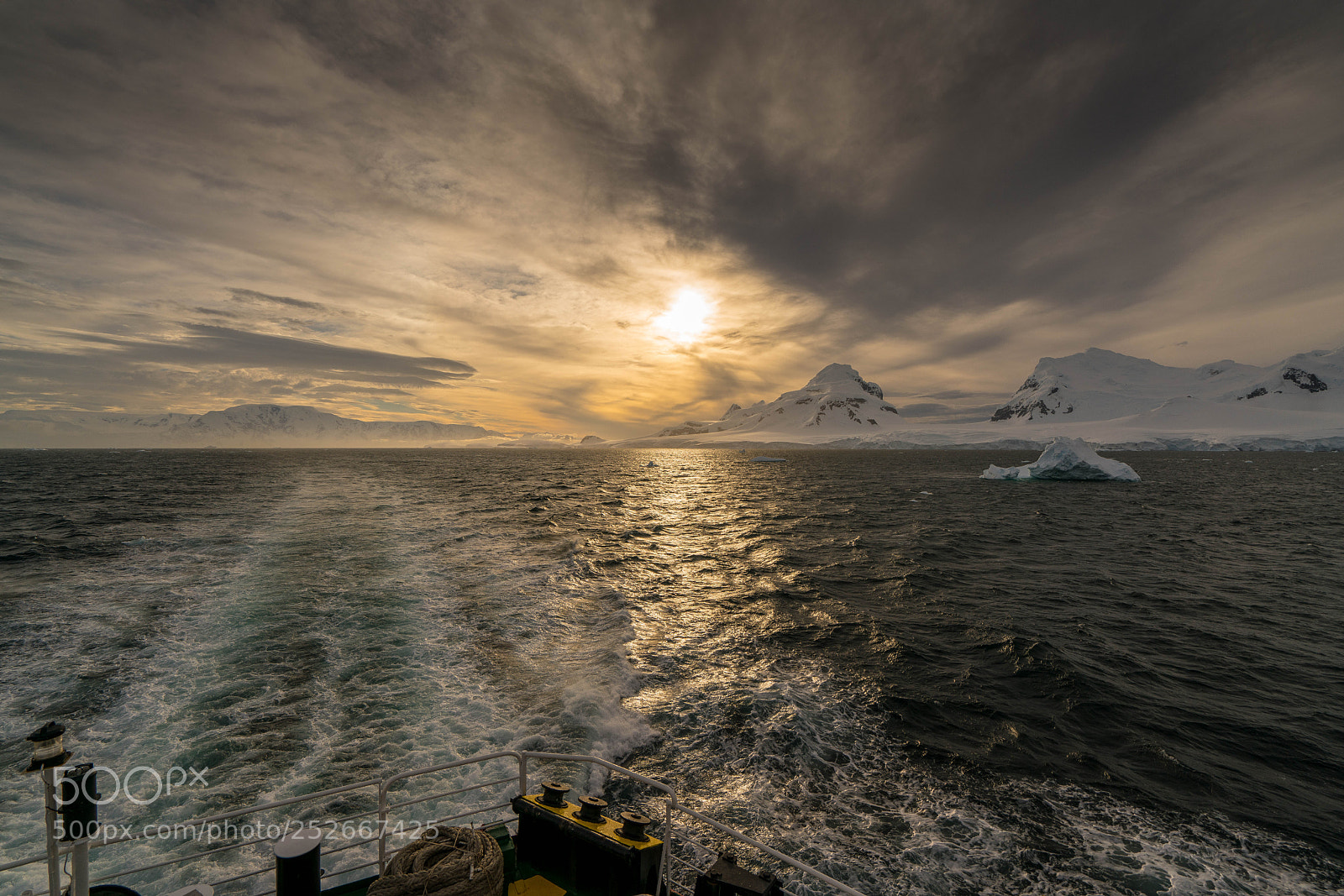 Sony a7R II sample photo. Sunset at antarctica photography