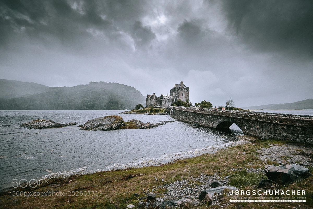 Nikon D800 sample photo. Eilean donan castle, schottland photography
