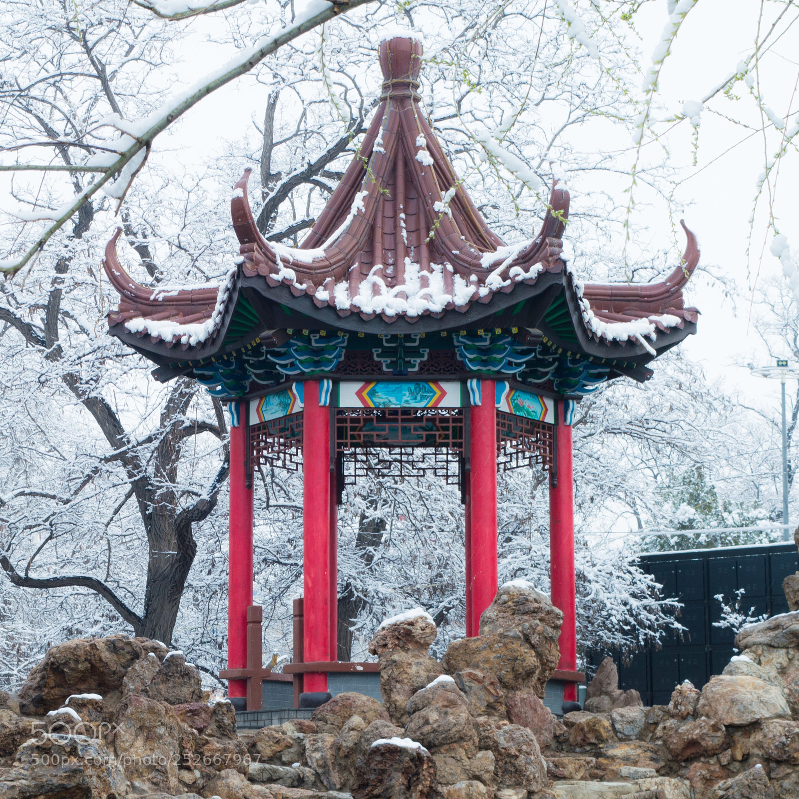 Nikon D3200 sample photo. The pavilion after the photography