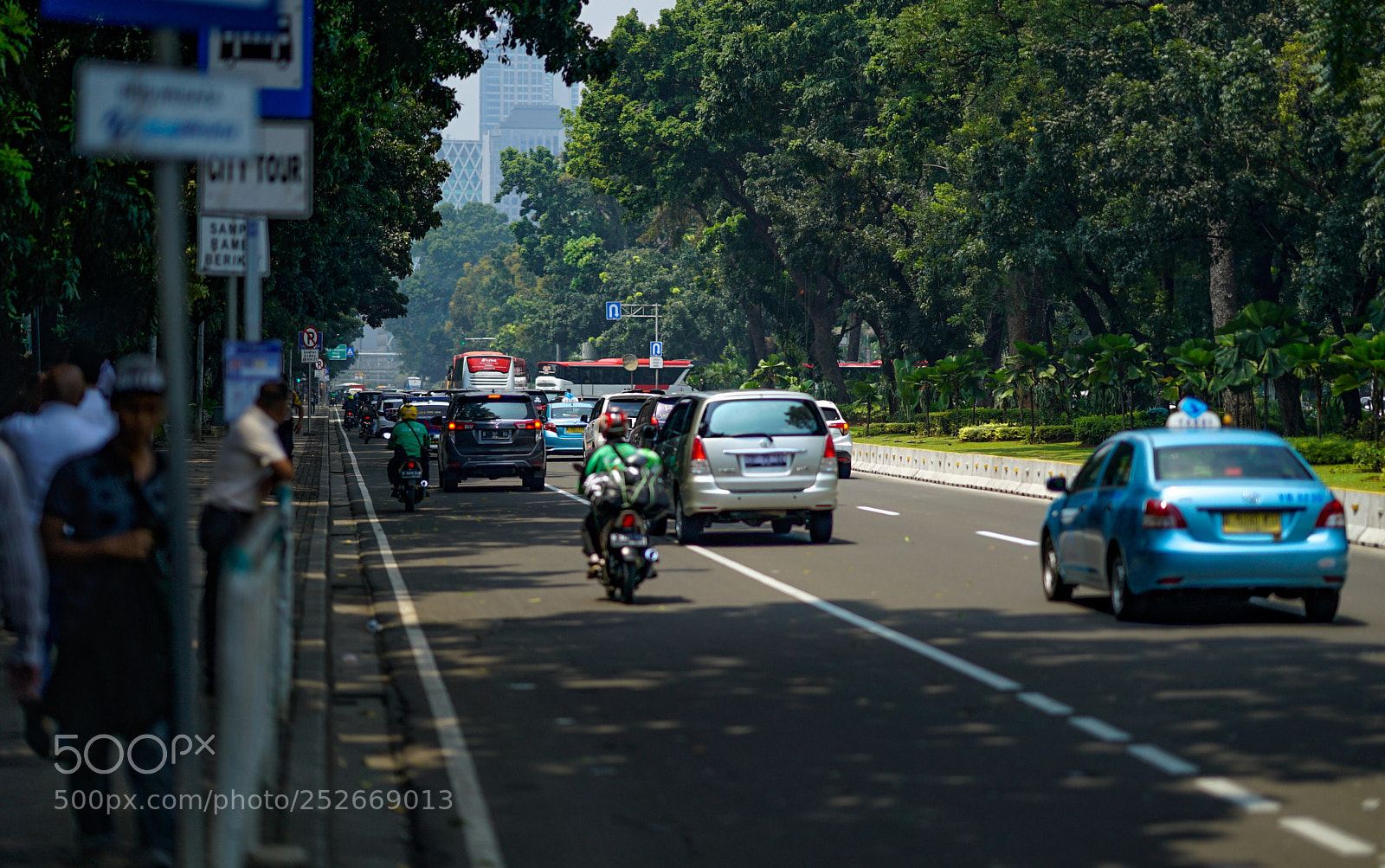 Sony a7S sample photo. Jakarta streets view. photography