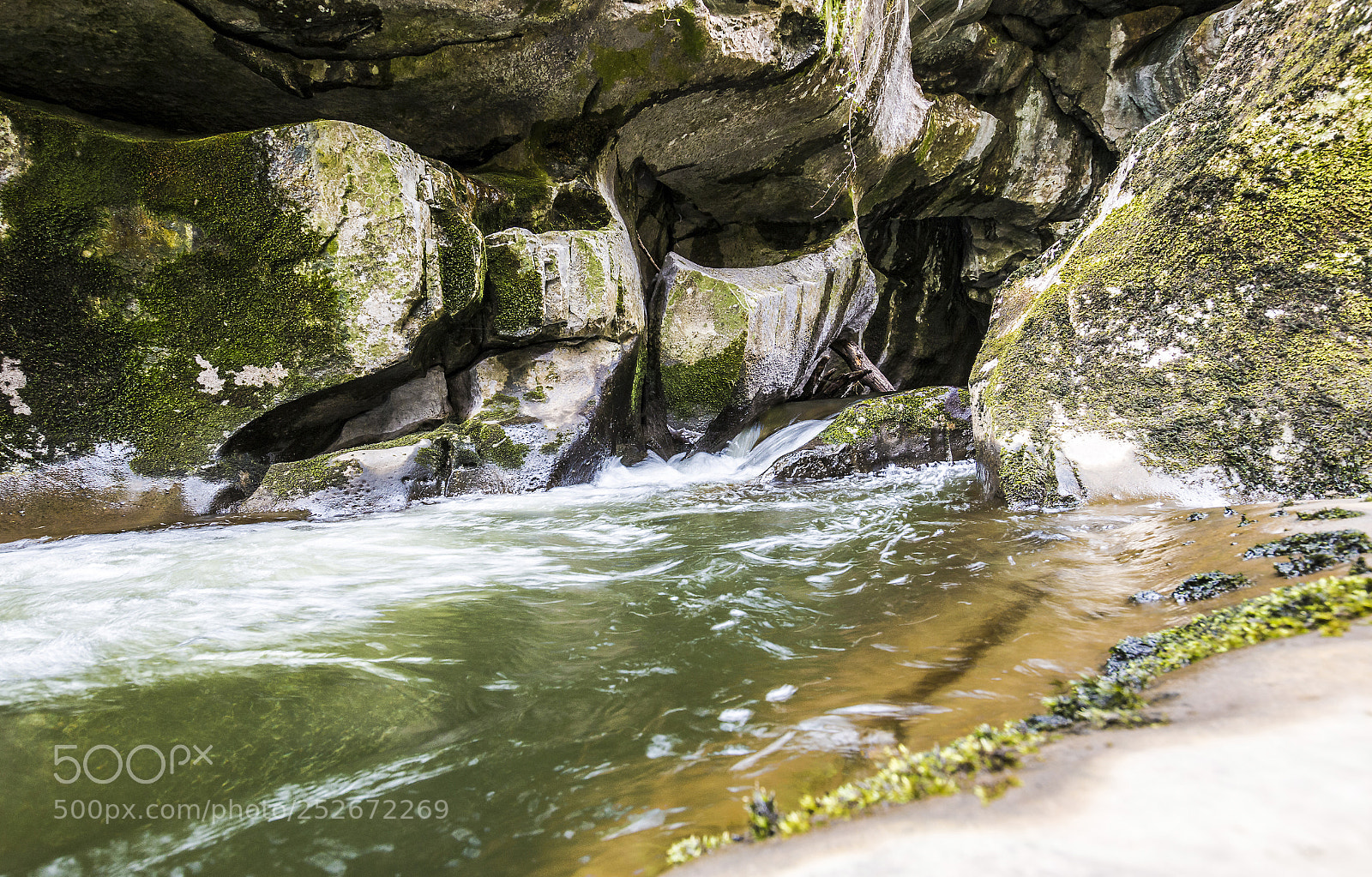 Canon EOS 70D sample photo. Waterfall lagoon photography