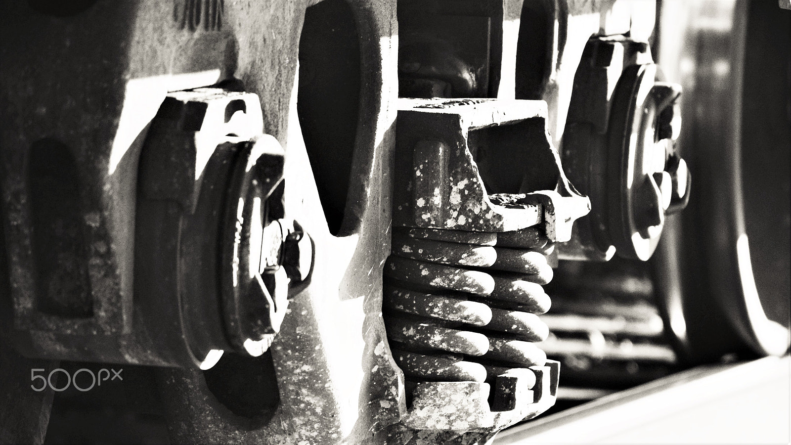 Nikon D3100 sample photo. Old school iron photography