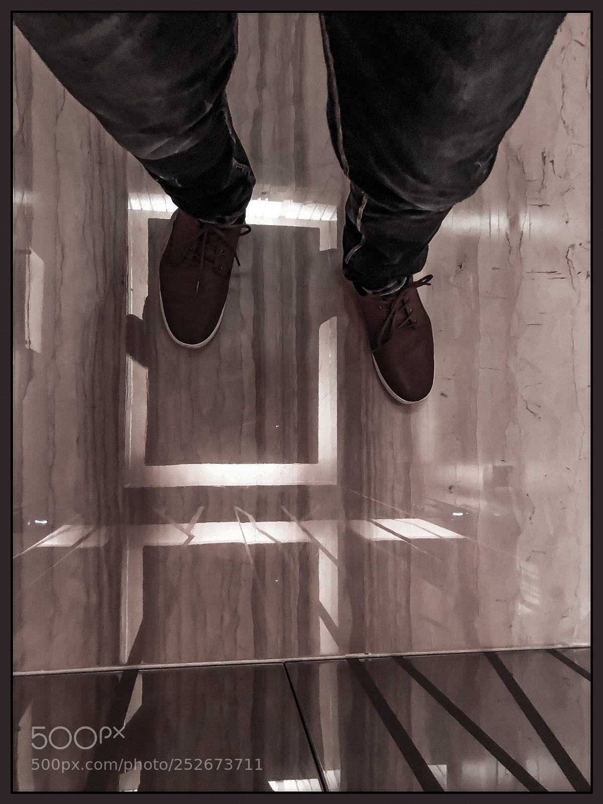 Apple iPhone X sample photo. Elevator view photography
