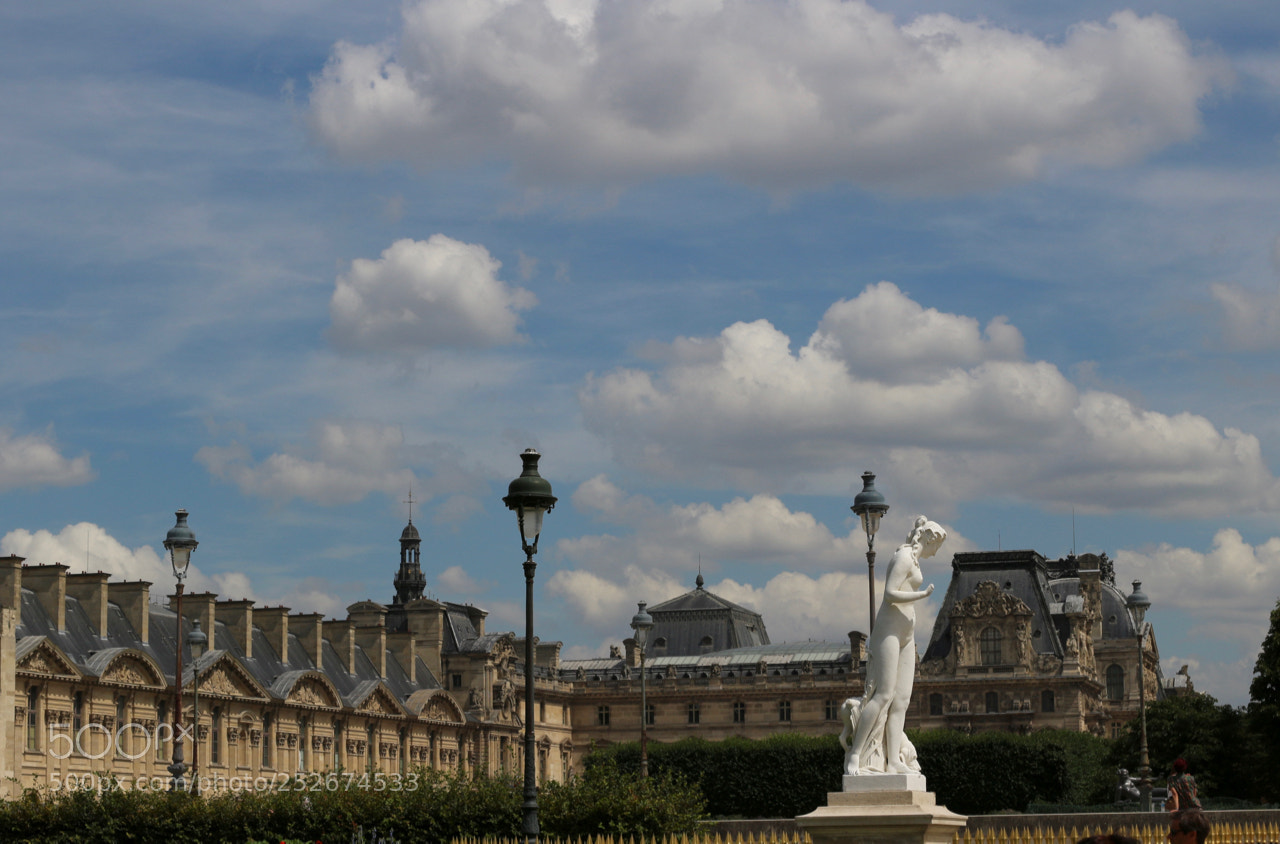 Canon EOS 100D (EOS Rebel SL1 / EOS Kiss X7) sample photo. Paris cloudy photography