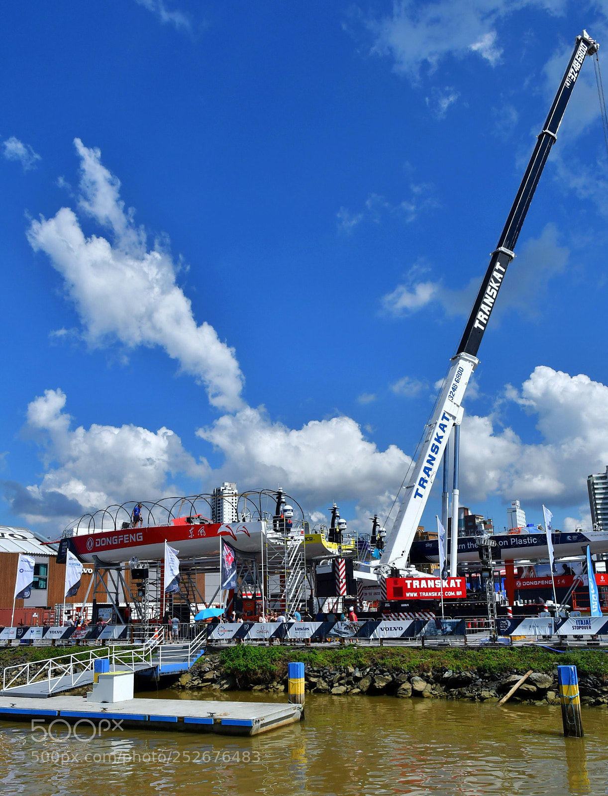 Nikon D500 sample photo. Volvo ocean race photography