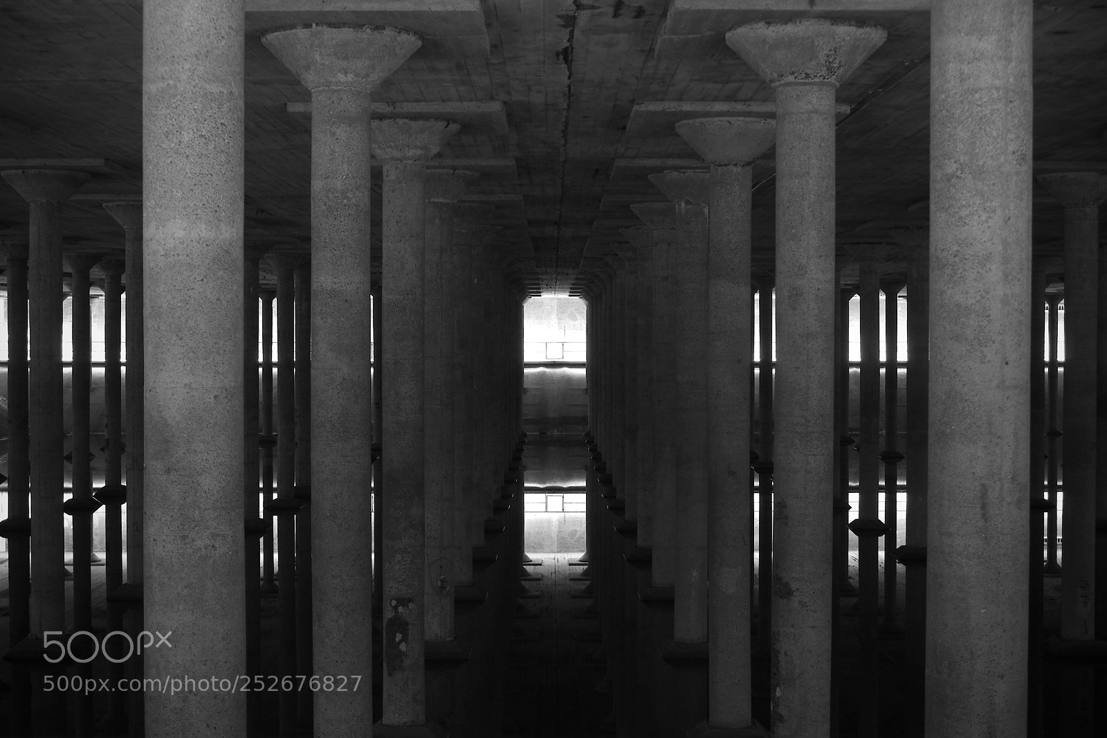 Sony a6300 sample photo. Buffalo bayou park cisterns photography