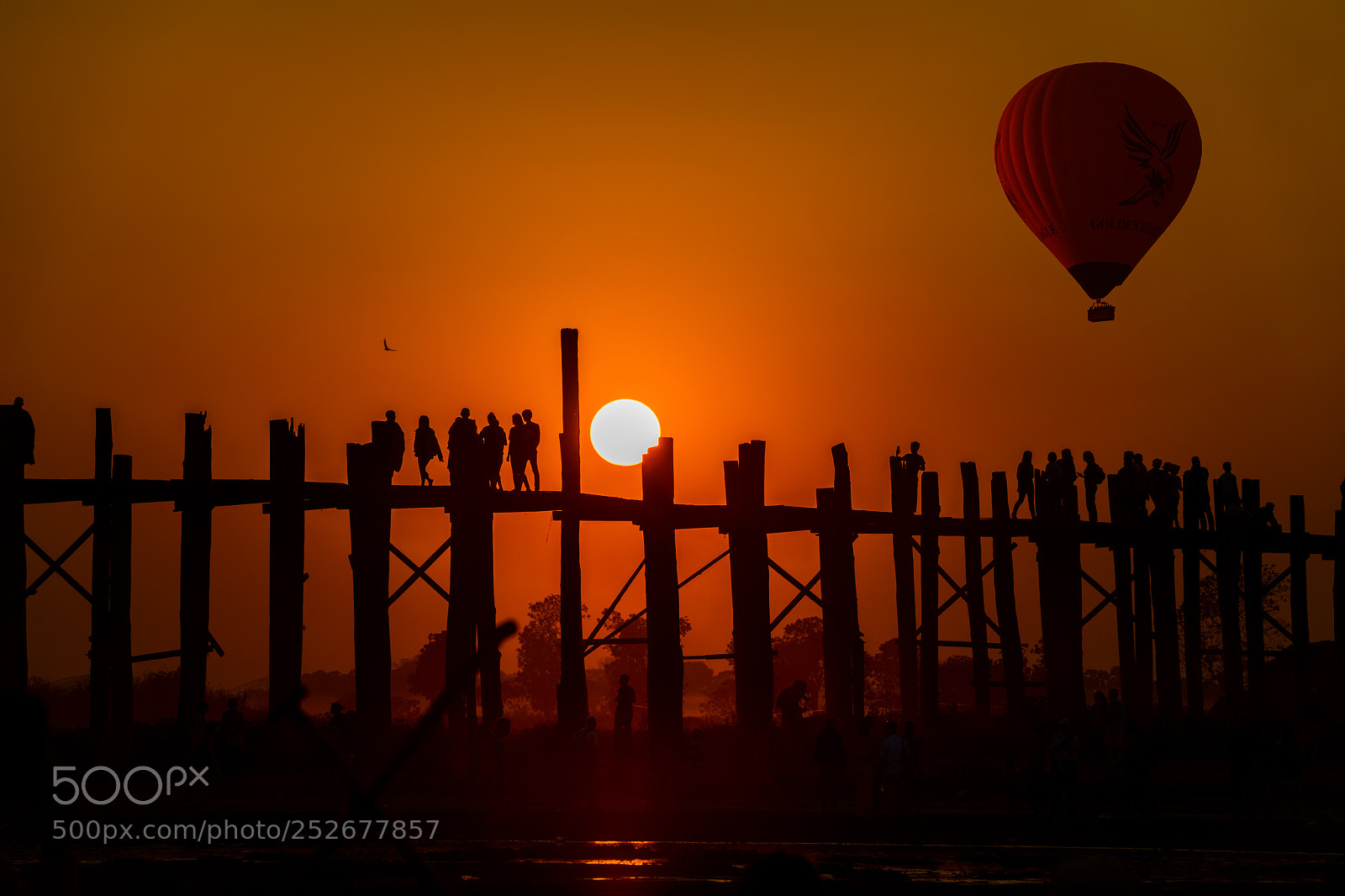Nikon D850 sample photo. U bein bridge at photography