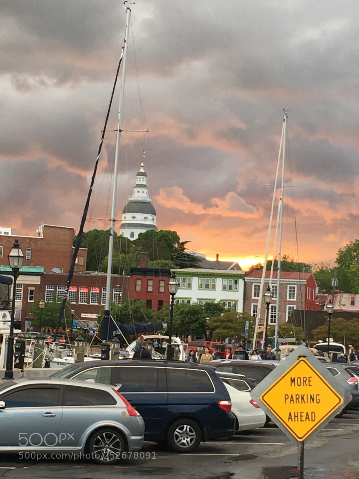Apple iPhone 6s sample photo. Annapolis before the storm photography