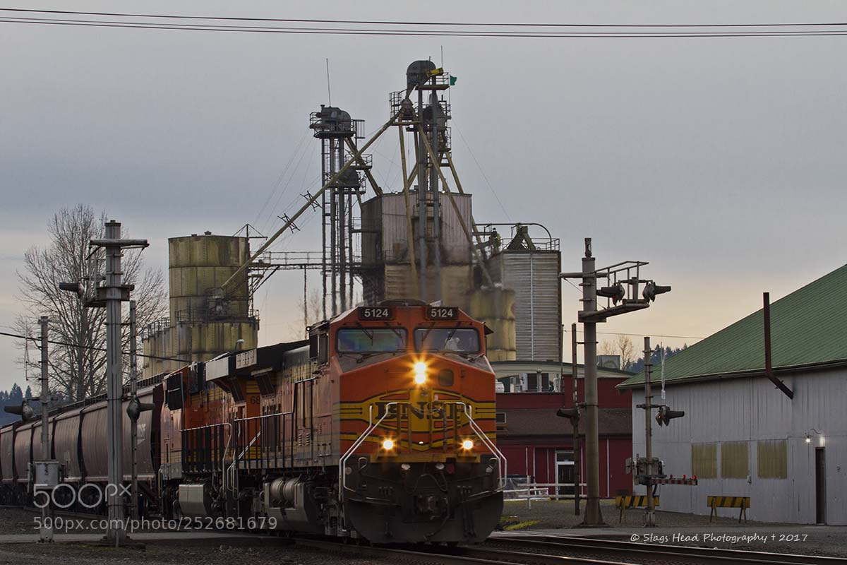 Canon EOS 7D sample photo. North bound bnsf photography
