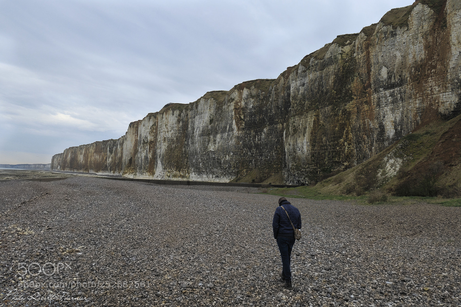 Canon PowerShot G3 X sample photo. Cliffs normande saint val photography