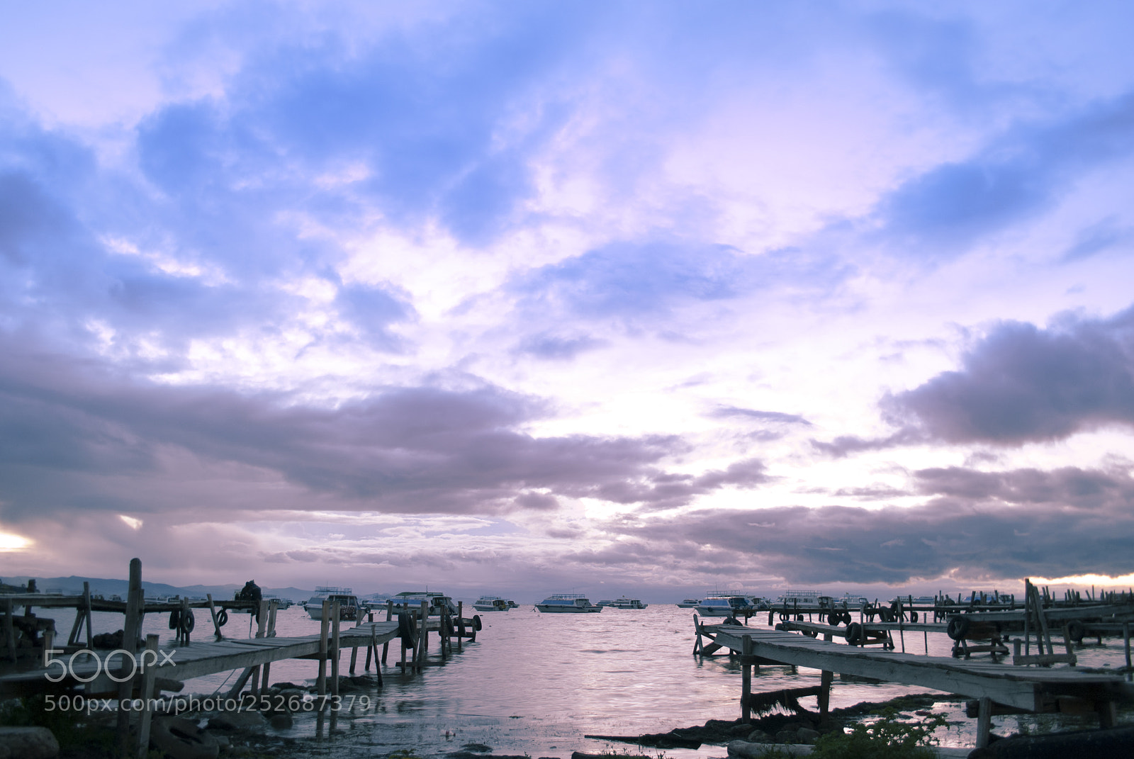 Nikon D3000 sample photo. Sunset titicaca photography