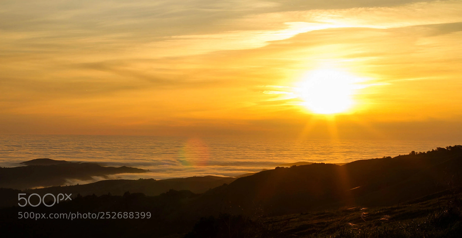 Canon EOS 7D sample photo. Sea of clouds photography