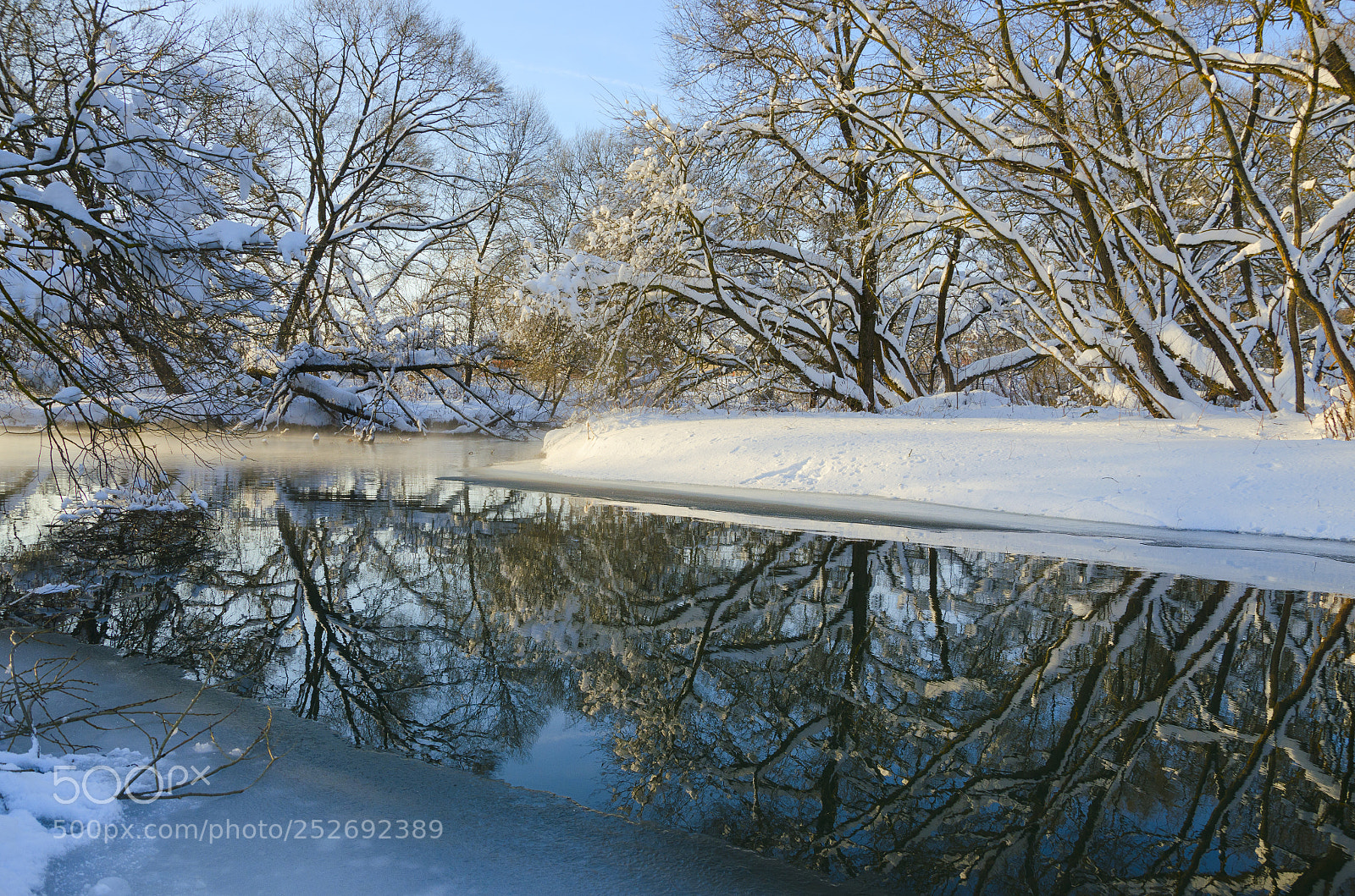 Nikon D5100 sample photo. Winter scene photography