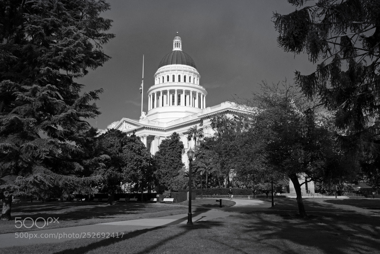 Panasonic Lumix DMC-G5 sample photo. Lumix 589 capitol bw photography