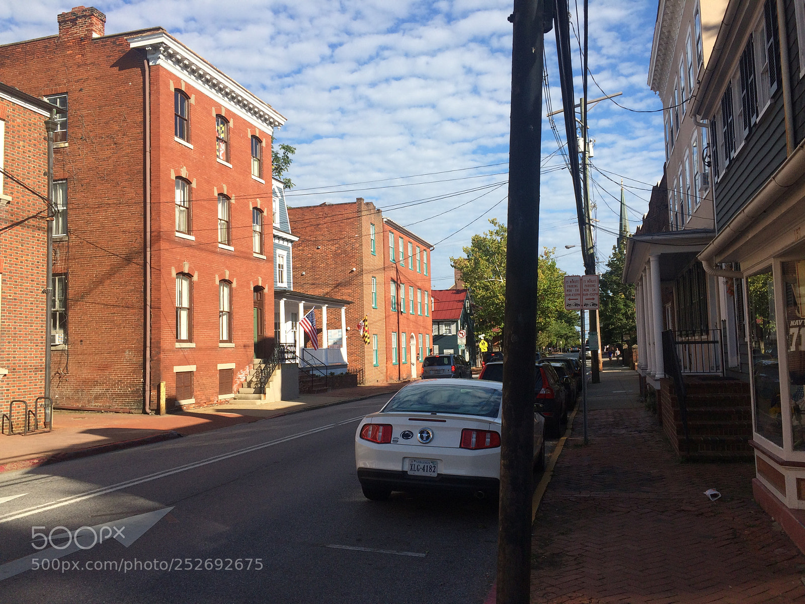 Apple iPhone 5s sample photo. Annapolis street photography