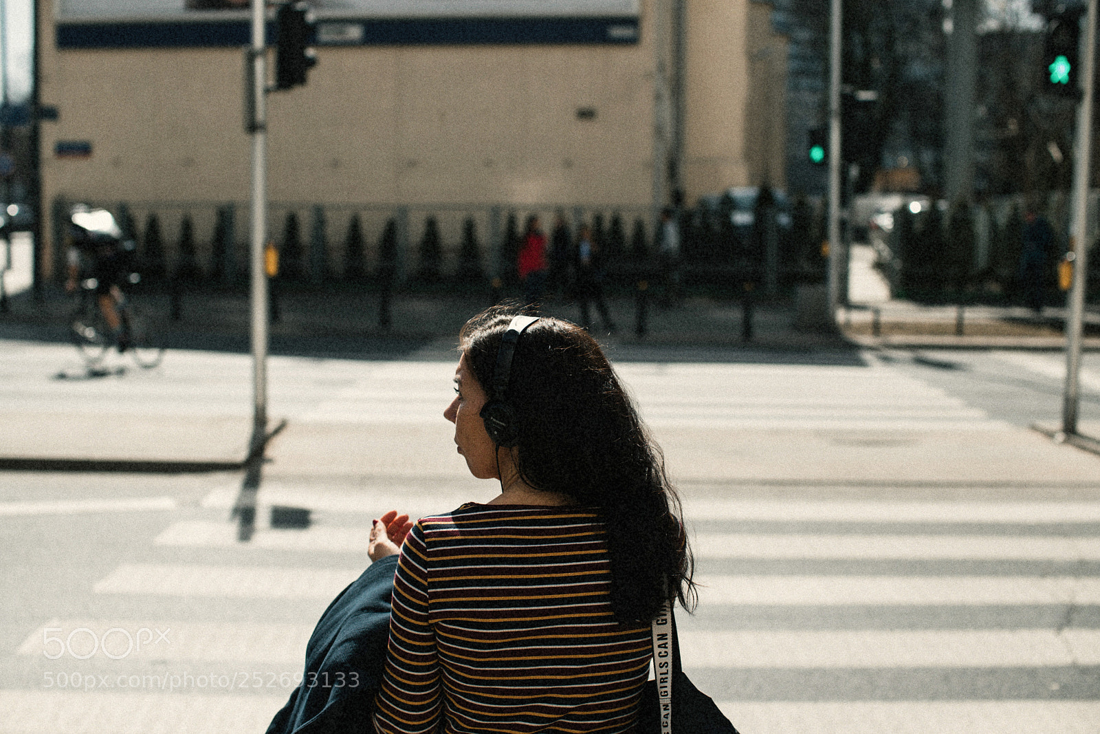 Canon EOS 6D Mark II sample photo. The girl with headphones photography