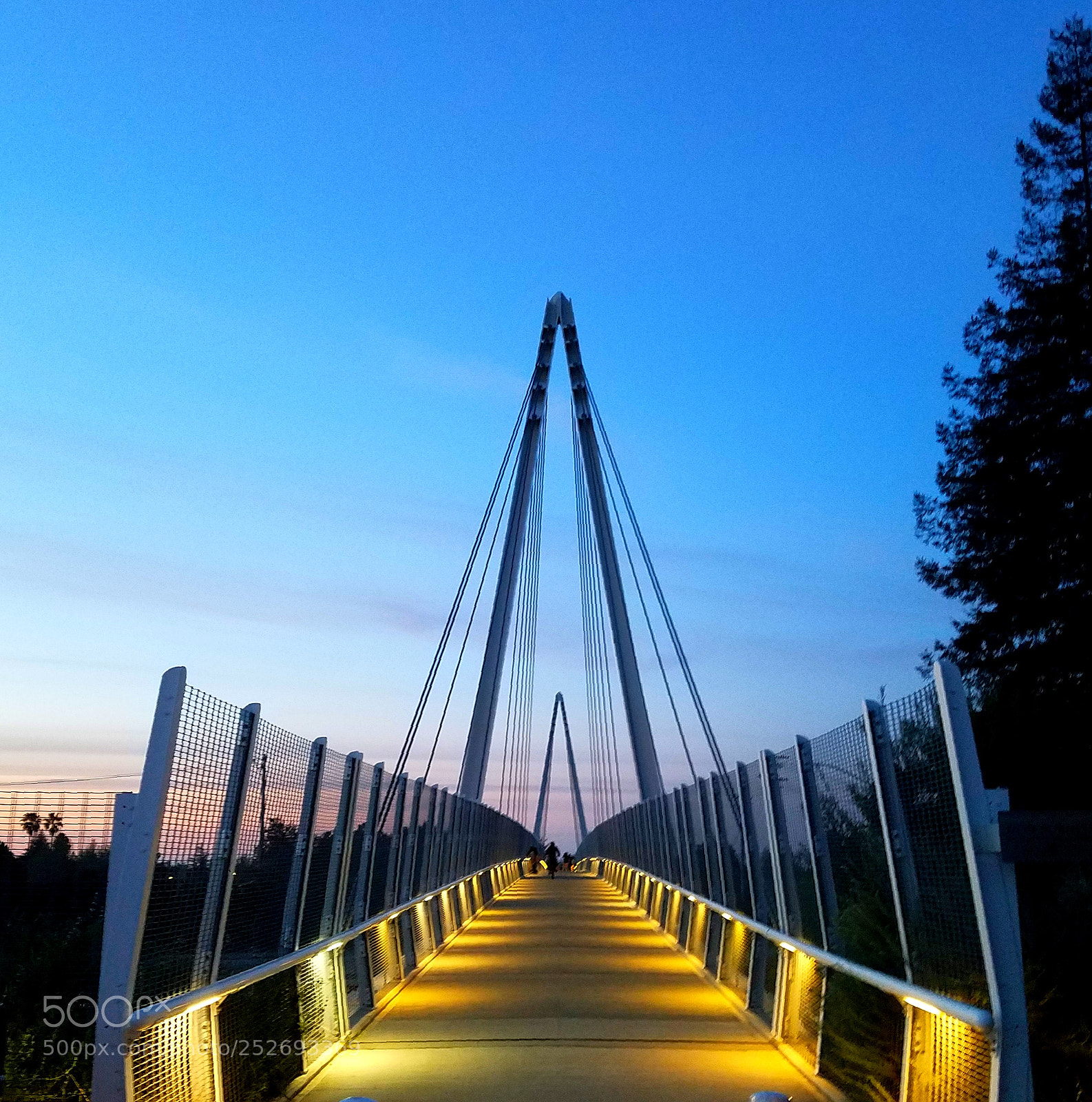 Samsung Galaxy S7 Edge sample photo. Don burnett pedestrian bridge photography