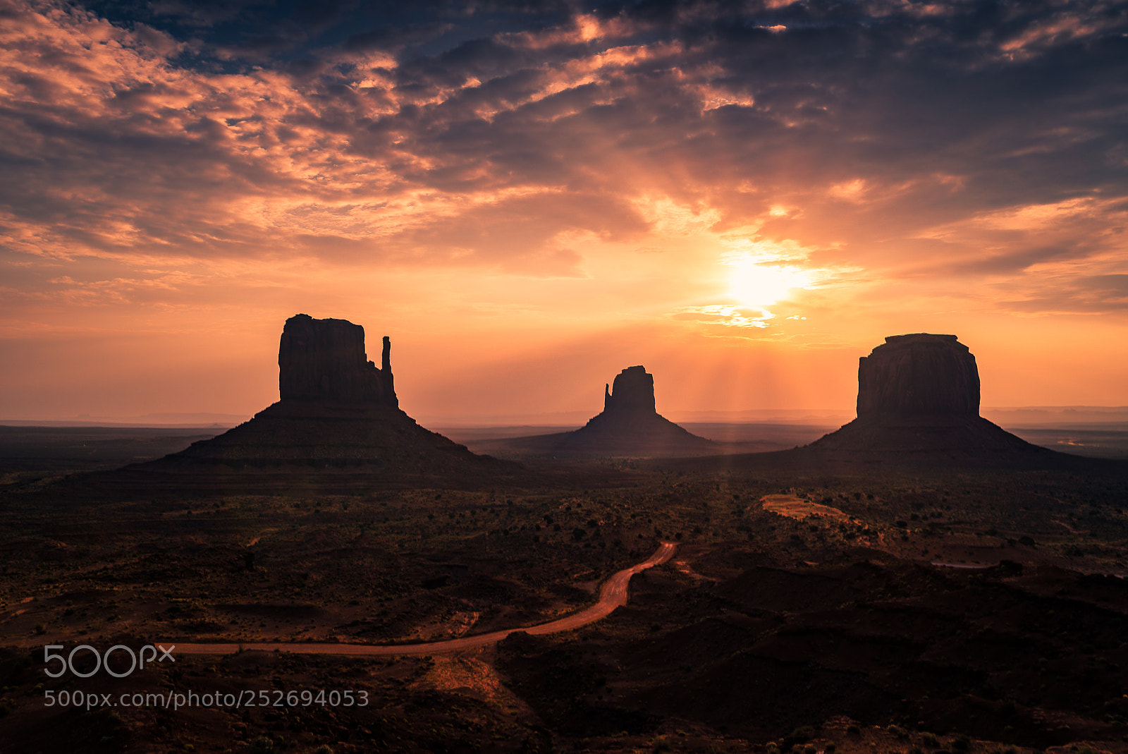 Nikon D750 sample photo. Monument valley sunrise photography