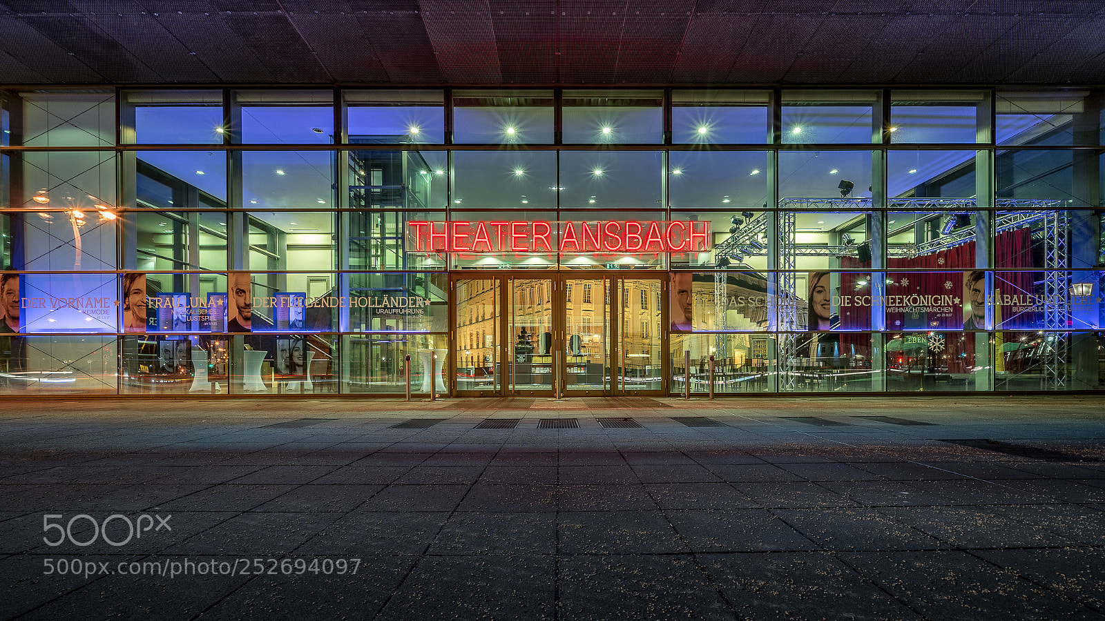 Sony a7 II sample photo. Theater ansbach / 20180222200831 photography