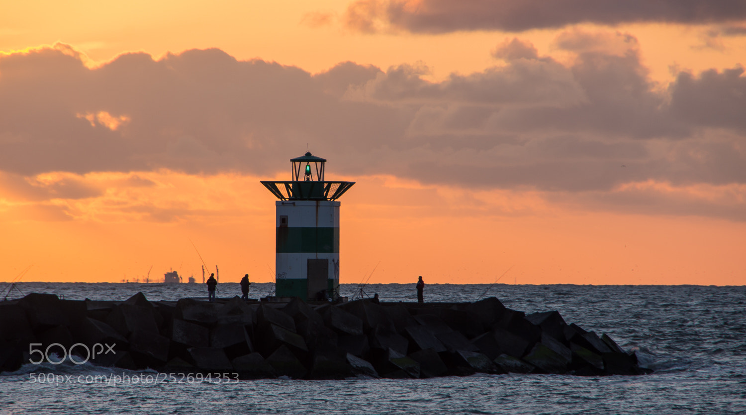 Sony Alpha DSLR-A580 sample photo. Harbor entrance photography