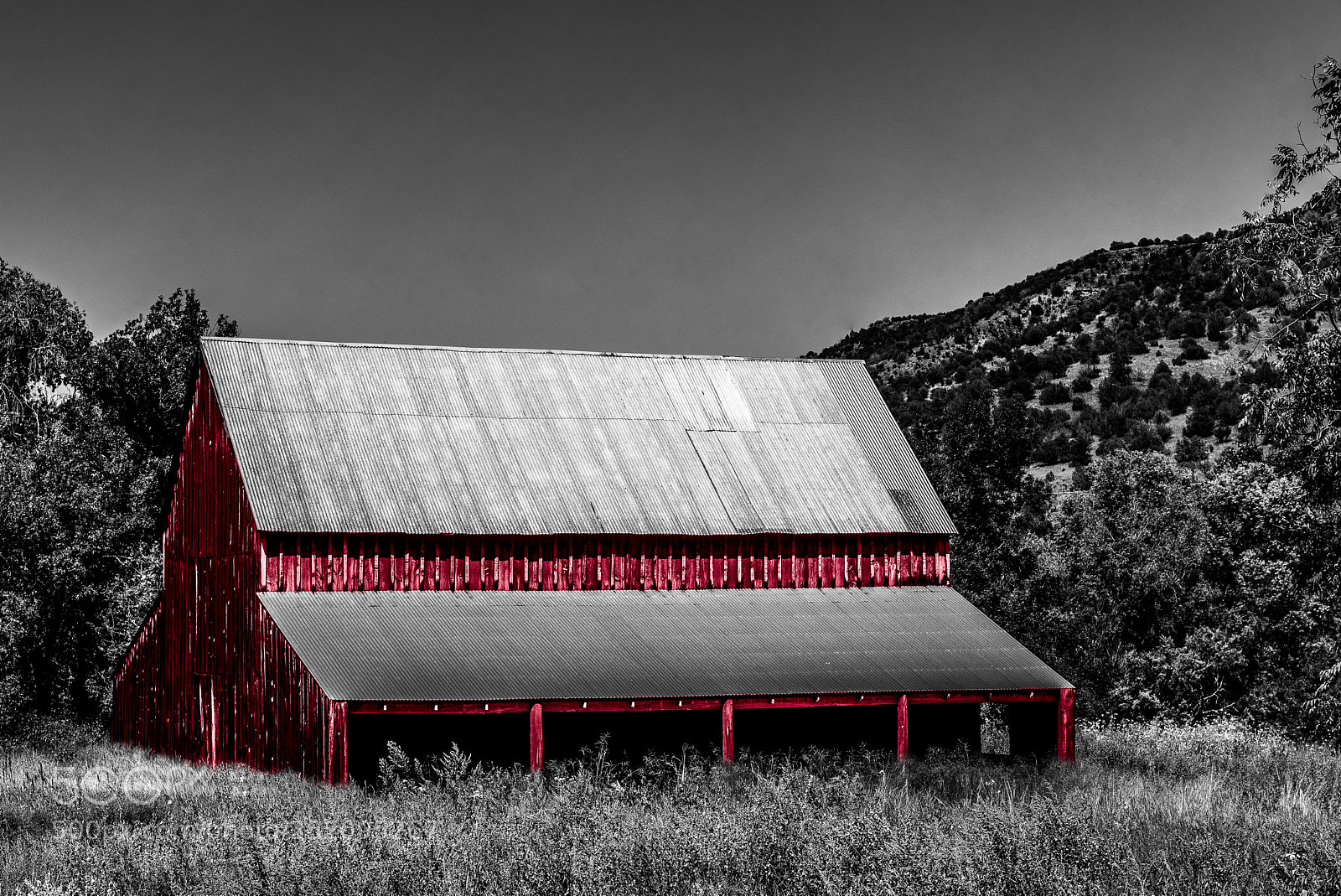 Nikon D750 sample photo. Red barn photography