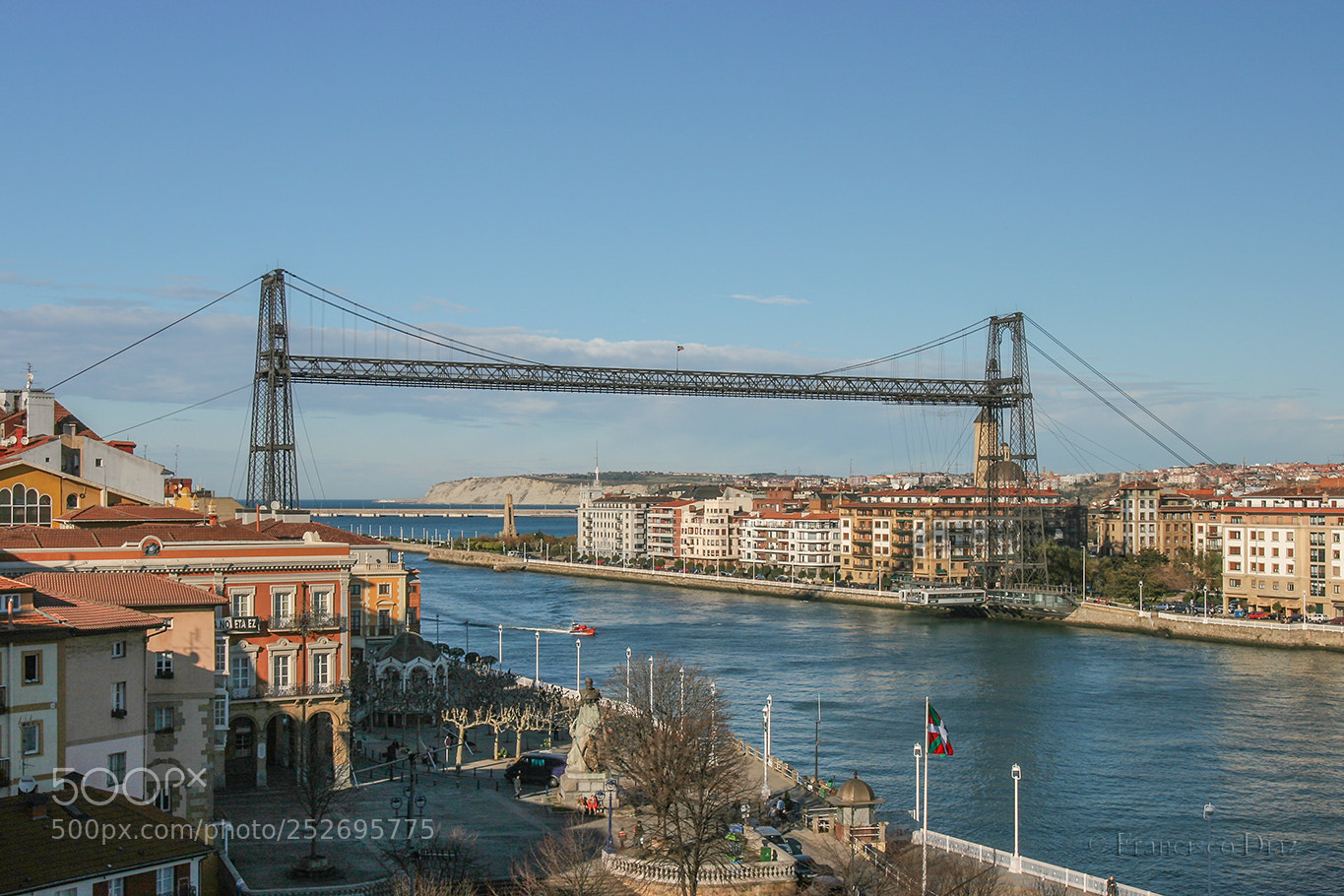 Canon EOS 20D sample photo. Puente de vizcaya photography