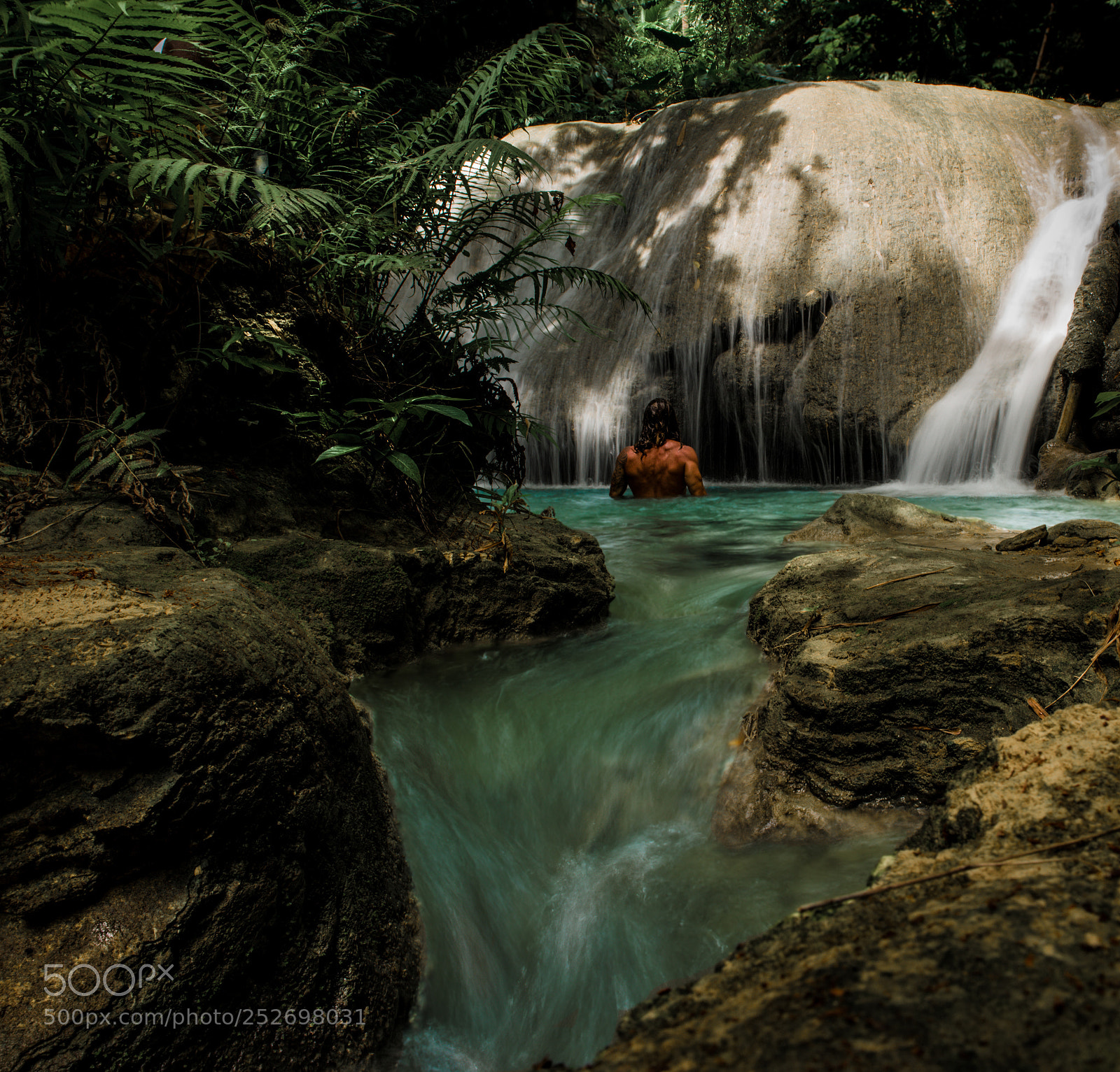 Pentax K-1 sample photo. Waterfall stand full res photography