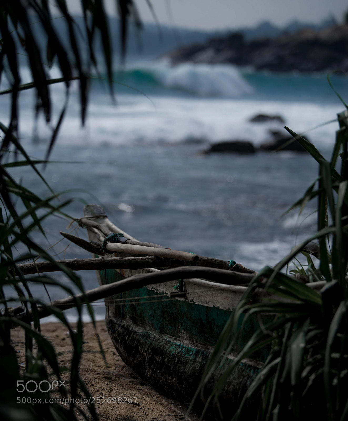 Pentax K-1 sample photo. Hidden boat photography