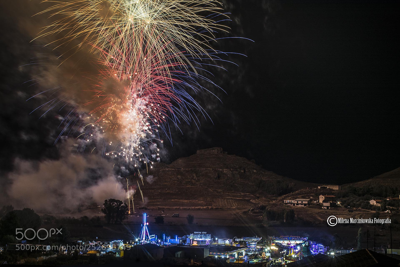 Nikon D5200 sample photo. Fuochi d'artificio - santa photography
