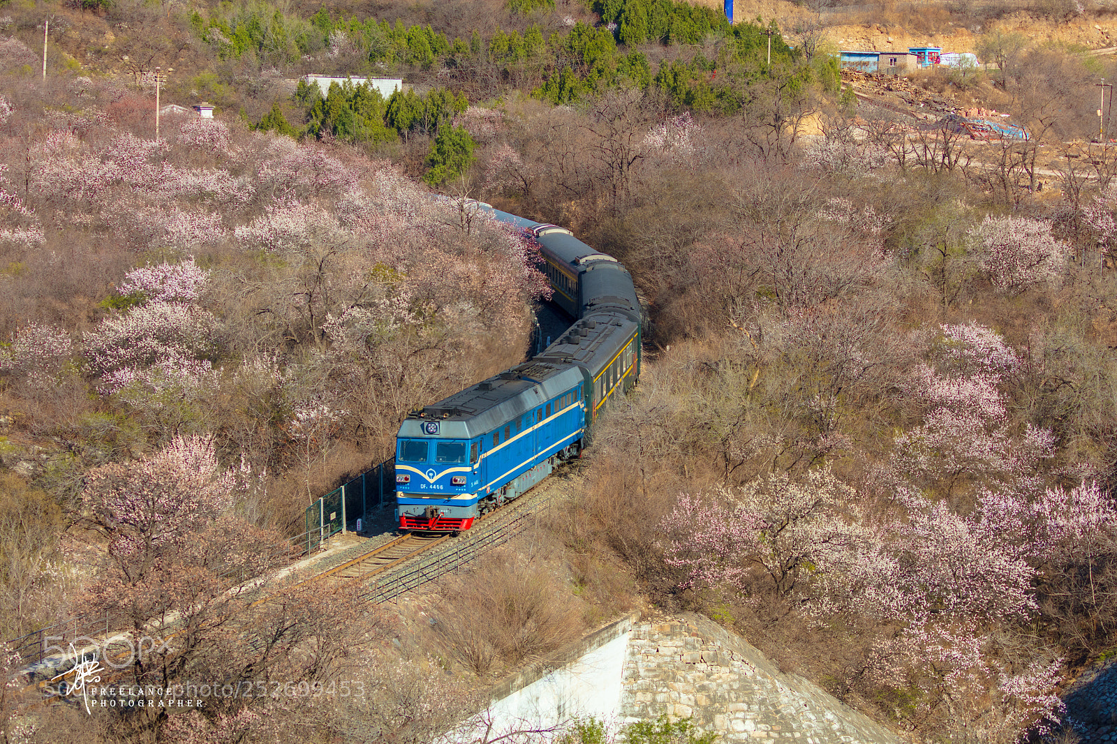 Canon EOS 5DS sample photo. 春天的火车 photography