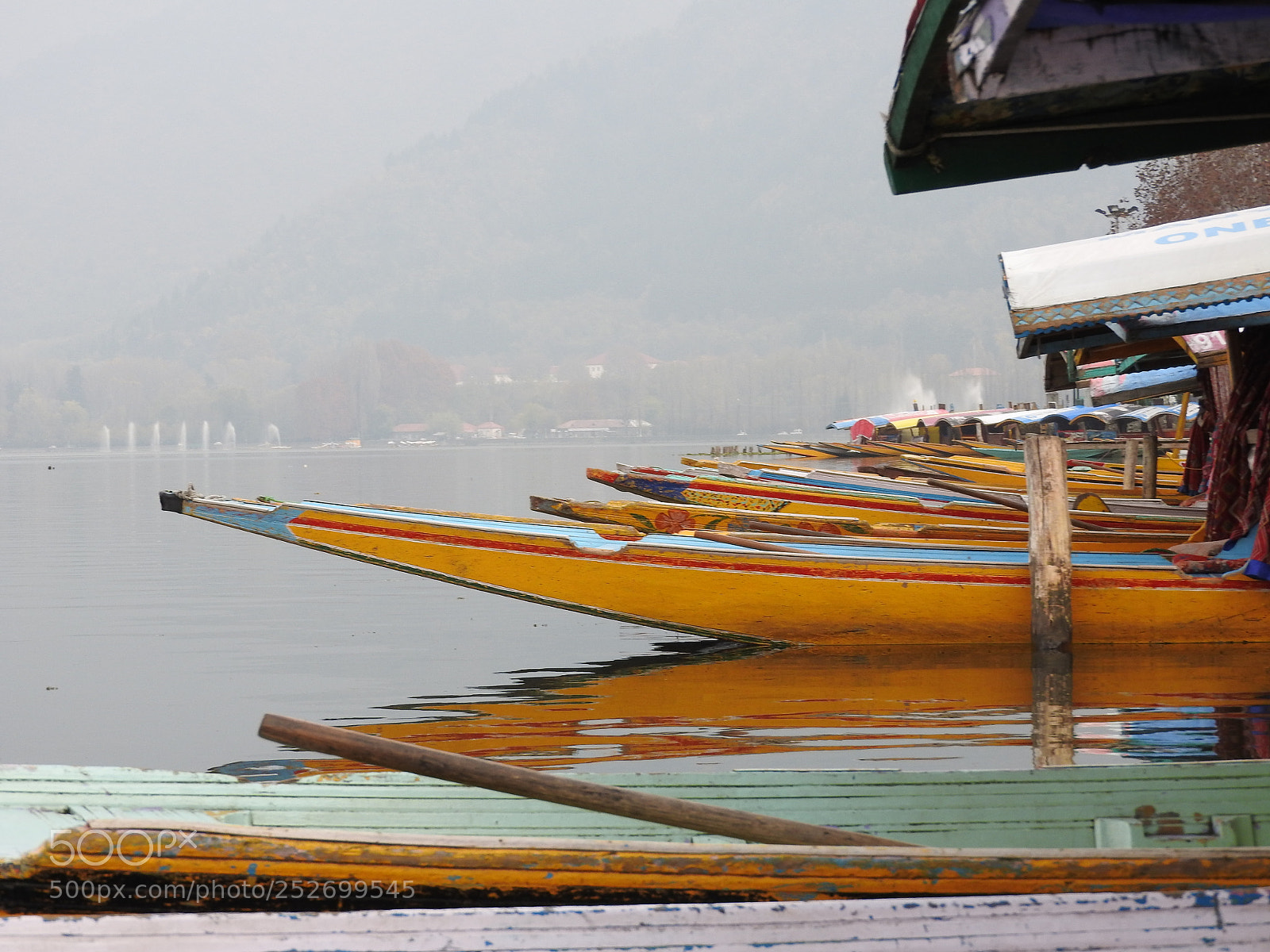 Nikon Coolpix P610 sample photo. Kashmir-shikaras(boat) photography